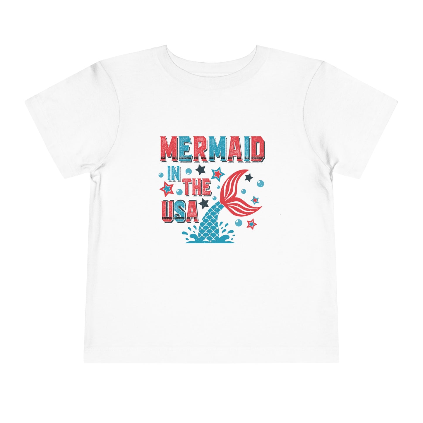 Mermaid USA 4th of July Short Sleeve Tee