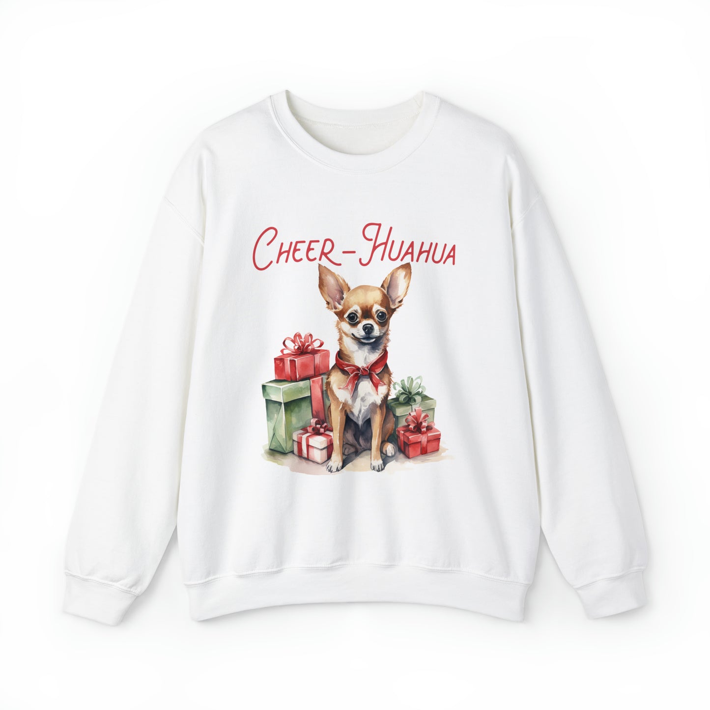 Chihuahua Christmas Crewneck Women's Sweatshirt