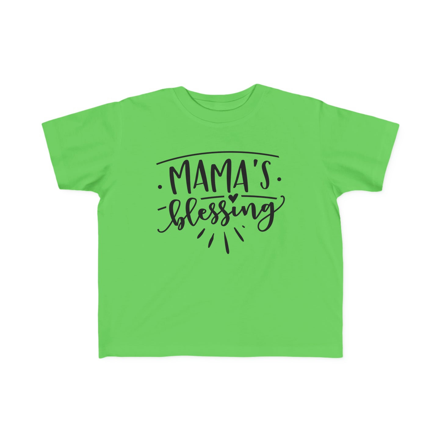 Mama's blessing Toddler's Fine Jersey Short Sleeve Tee