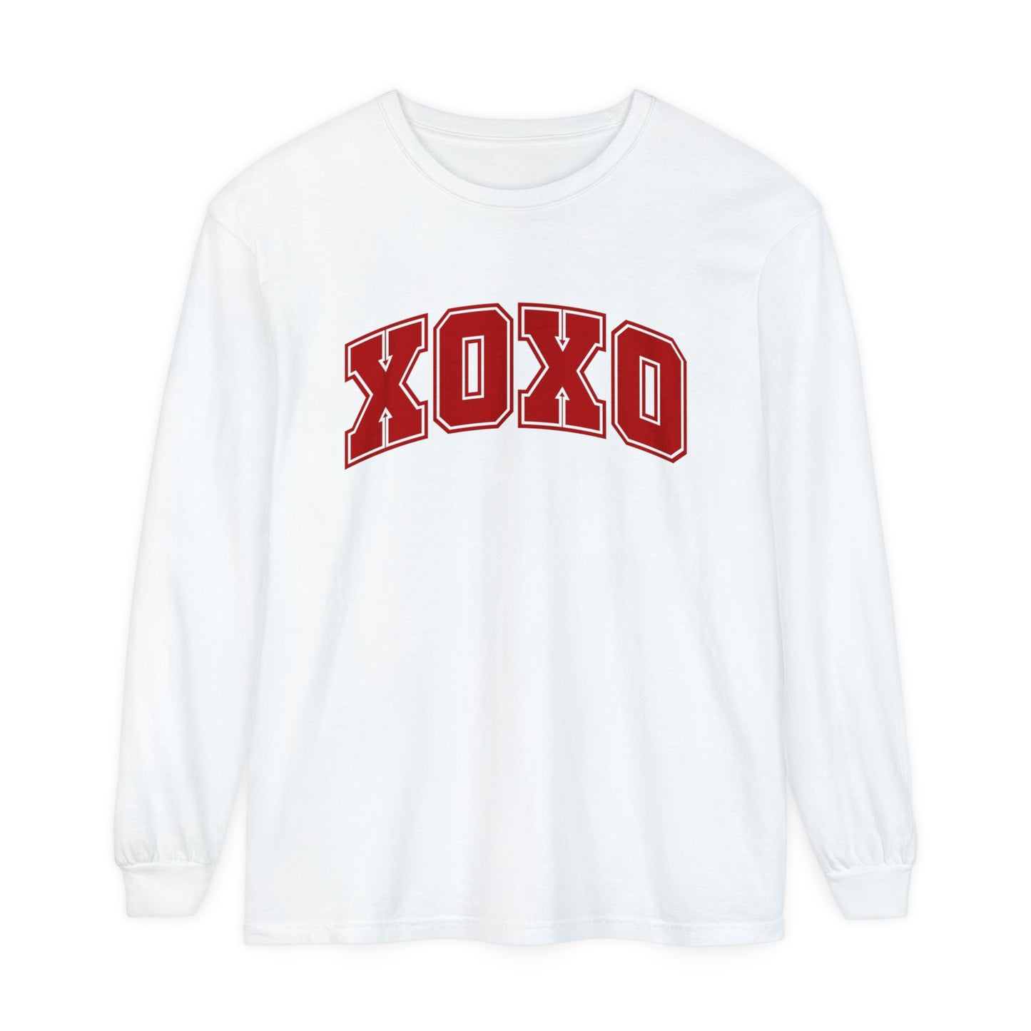 XOXO Women's Loose Long Sleeve T-Shirt