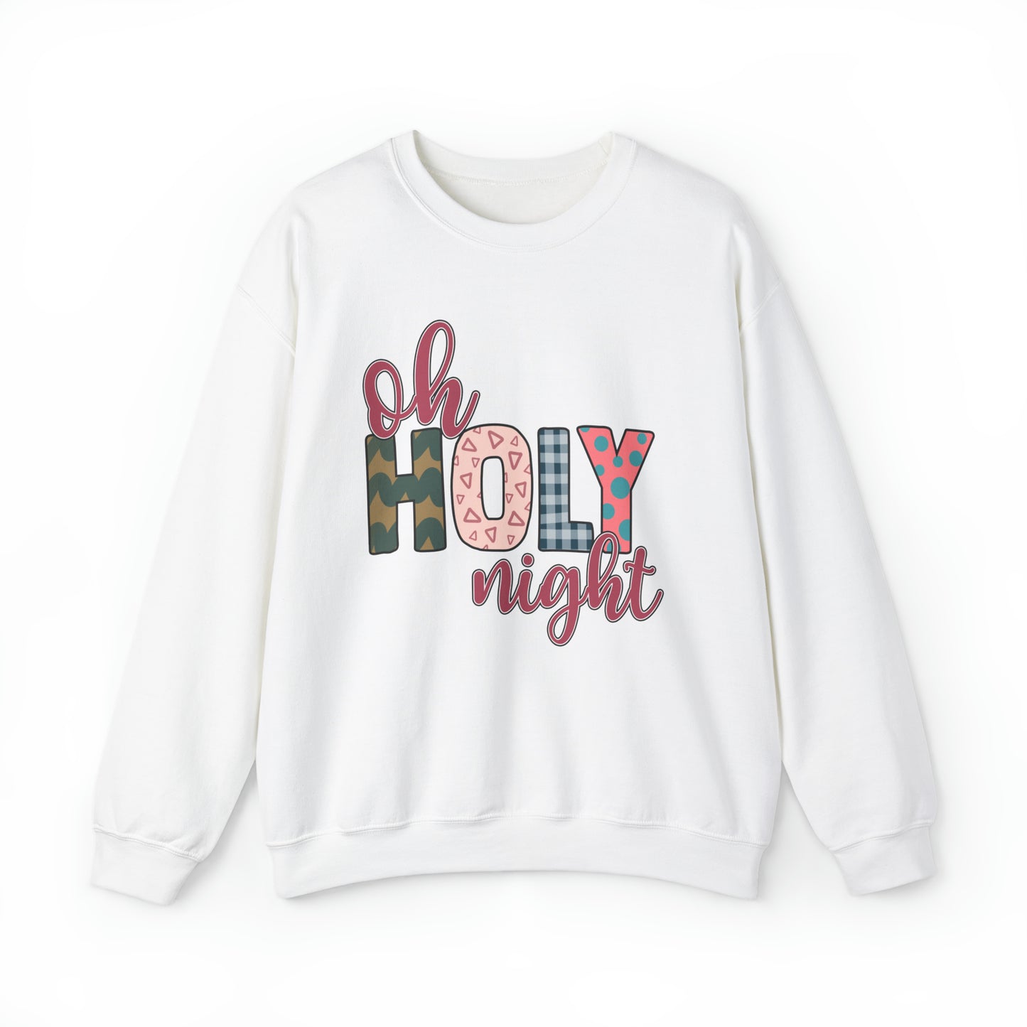 Oh Holy Night Women's Christmas Sweatshirt