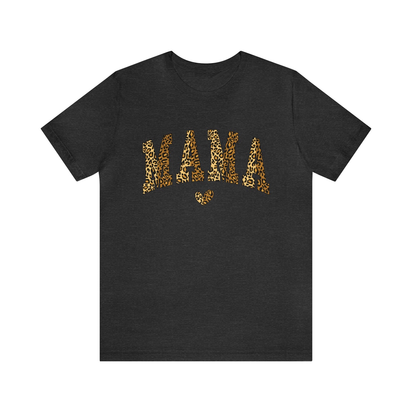 Mama Leopard Print Women's Tshirt