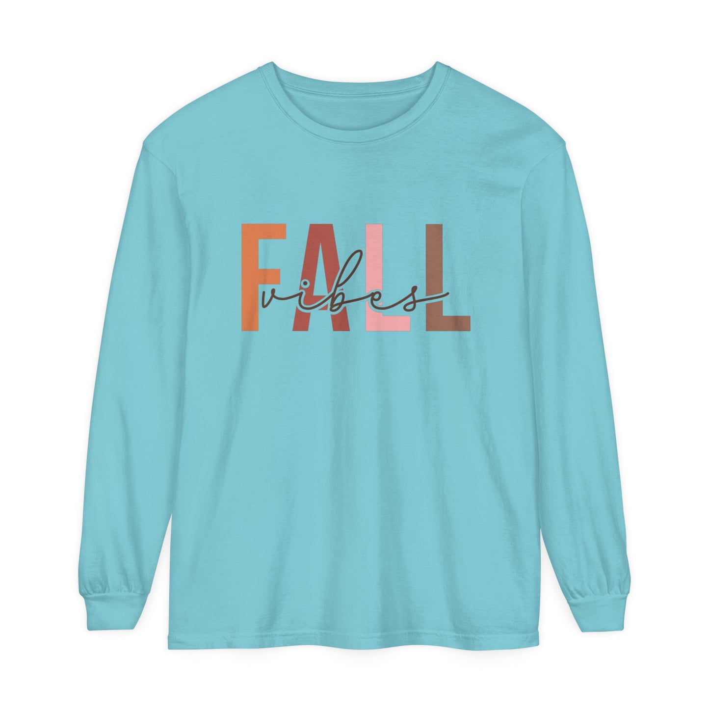 Fall Vibes Loose Long Sleeve T-Shirt