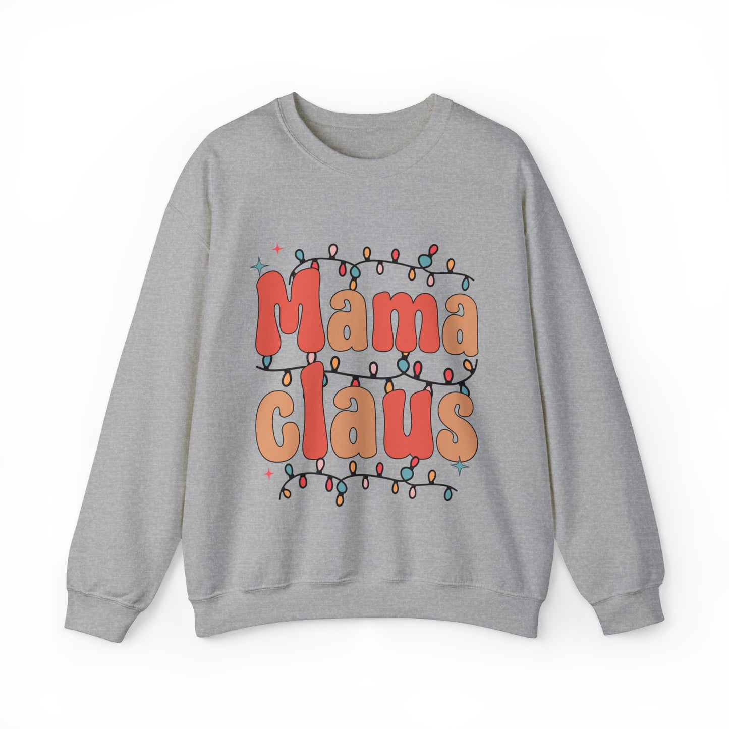 Mama Claus Women's Christmas Crewneck Sweatshirt