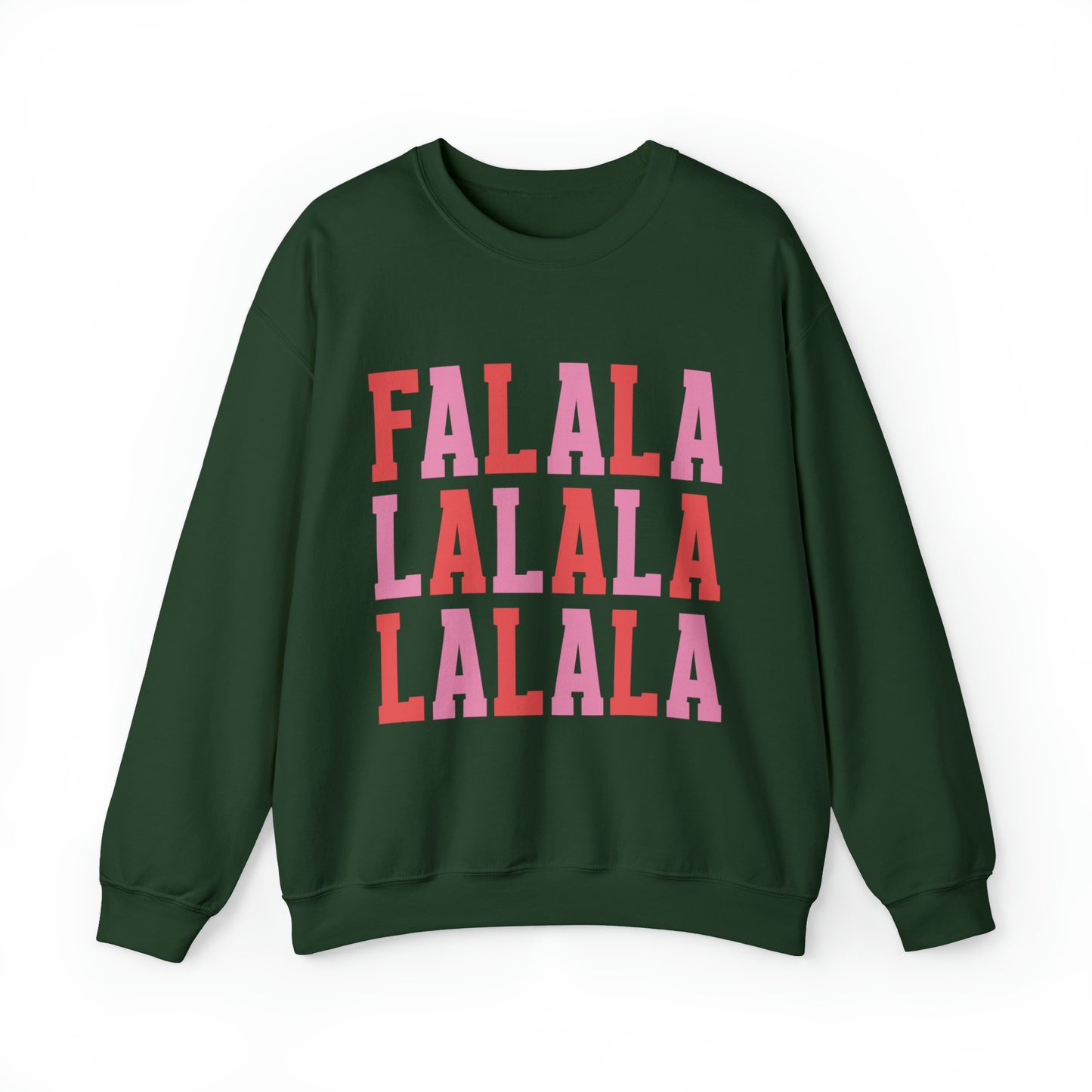 FALALALA Women's Christmas Crewneck Sweatshirt