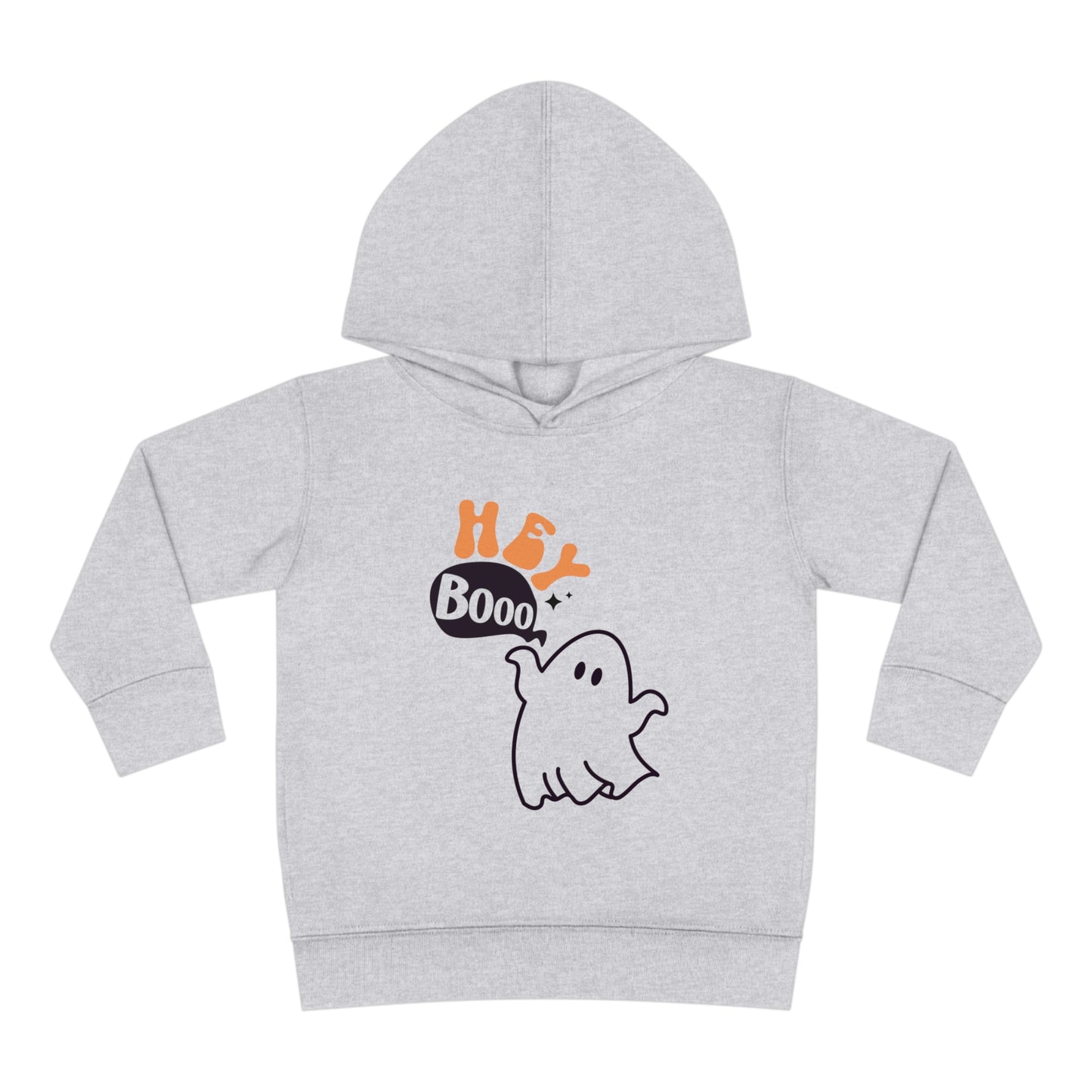 Hey Boo Boy Toddler Pullover Fleece Hoodie