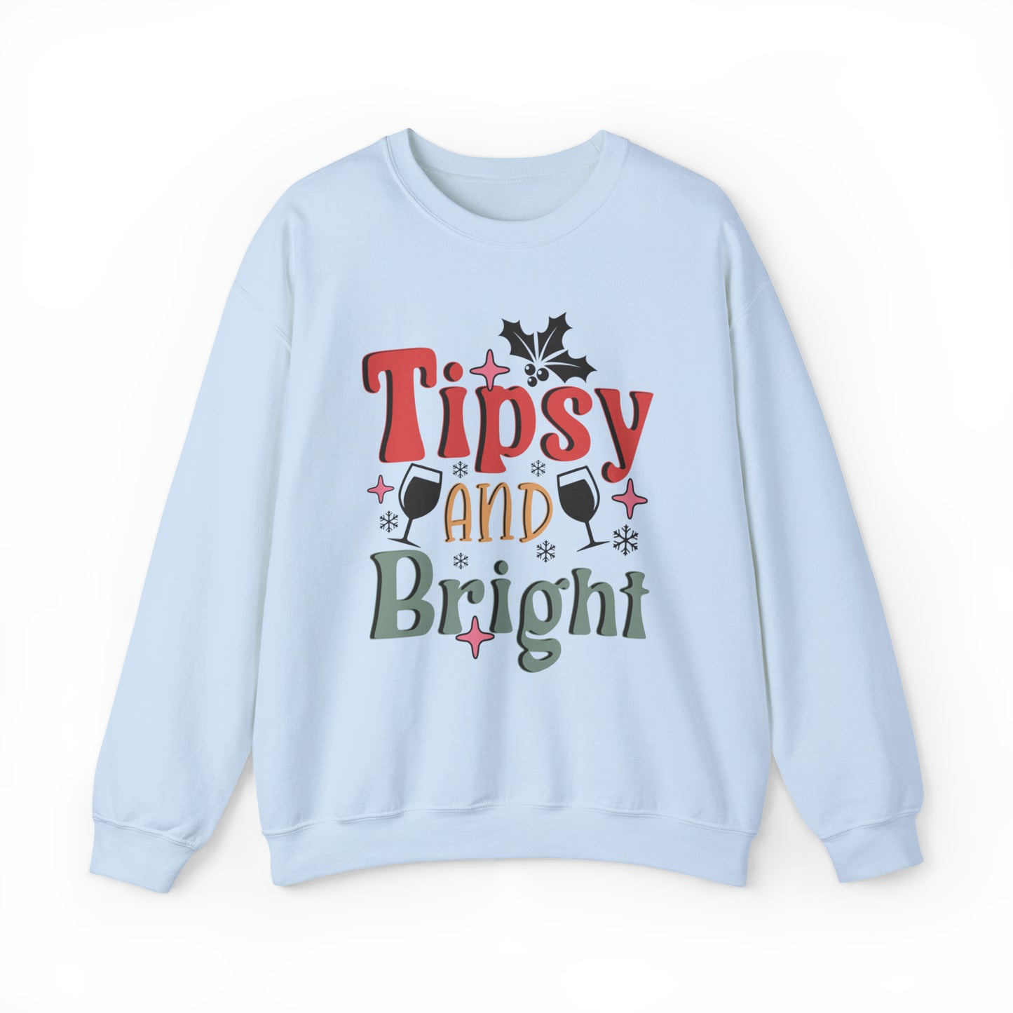 Tipsy and Bright Women's Christmas Sweatshirt