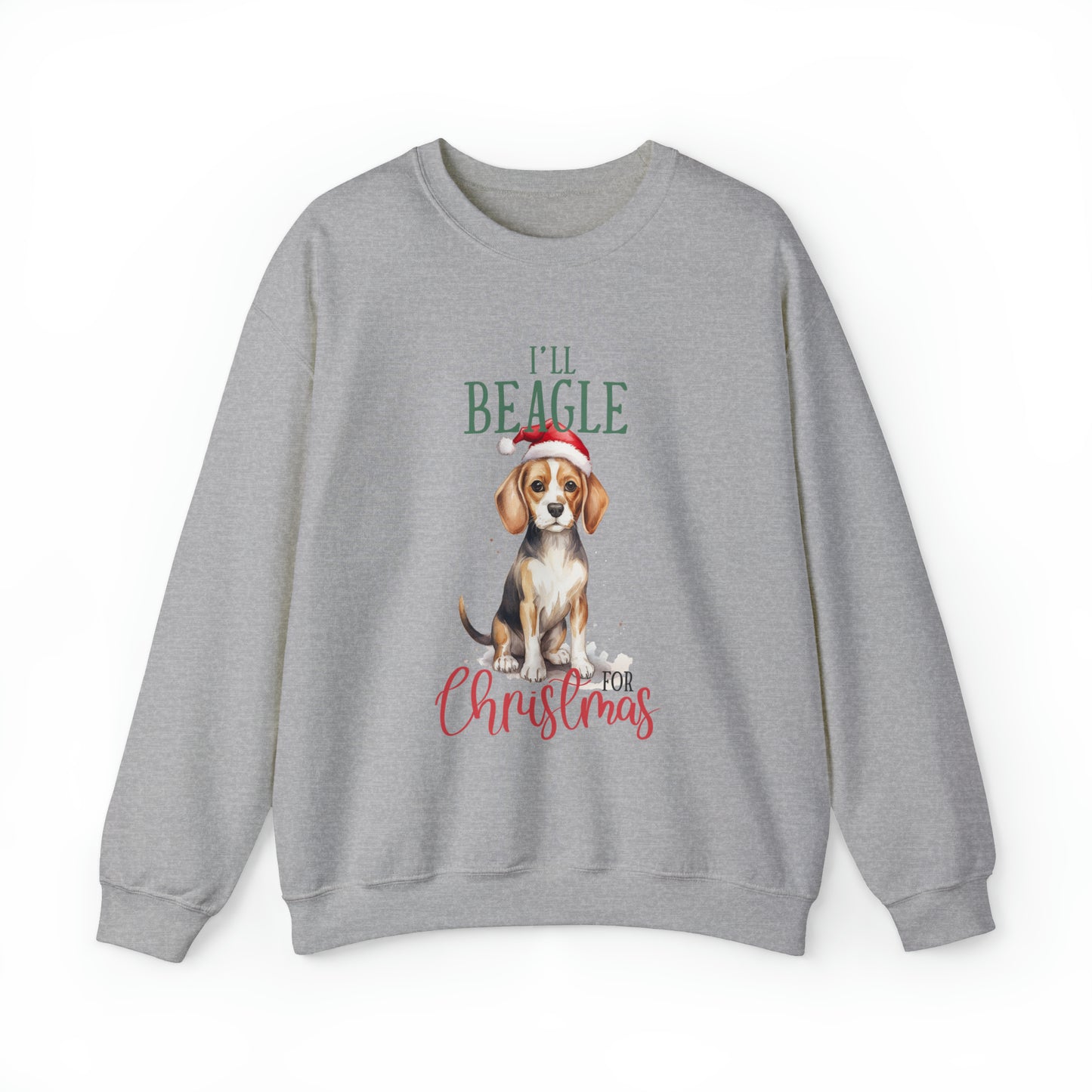 Beagle Christmas Sweatshirt - Women's