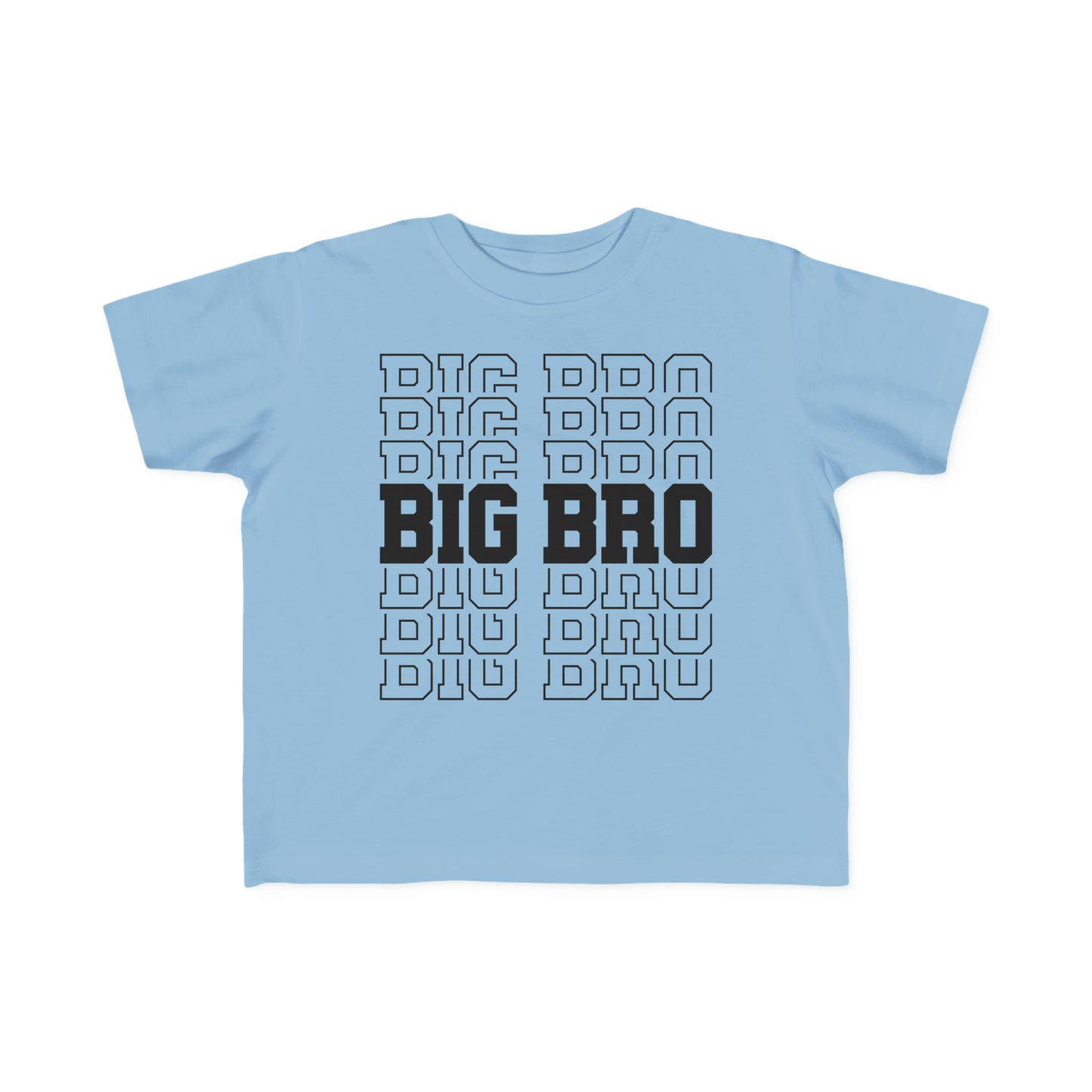 Big Bro Stacked Toddler's Fine Jersey Tee