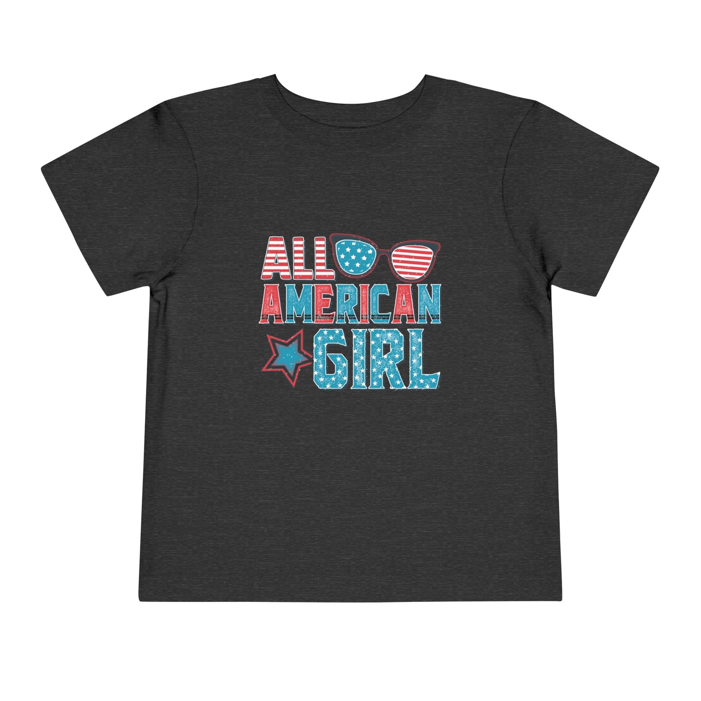 All American Toddler Girl's Short Sleeve Tee