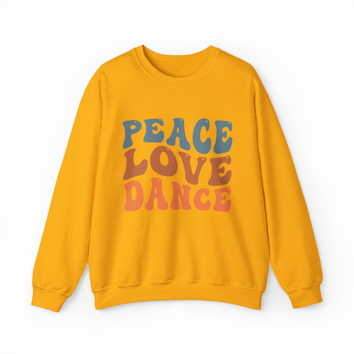 Peace Love Dance Crewneck Sweatshirt