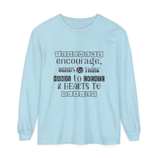 Teachers Encourage Women's Long Sleeve T-Shirt