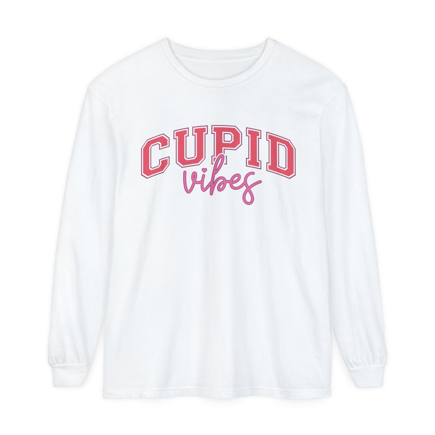 Cupid Vibes Women's Loose Long Sleeve T-Shirt