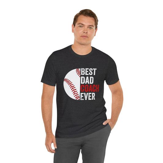 Baseball Softball Dad Coach Short Sleeve Shirt