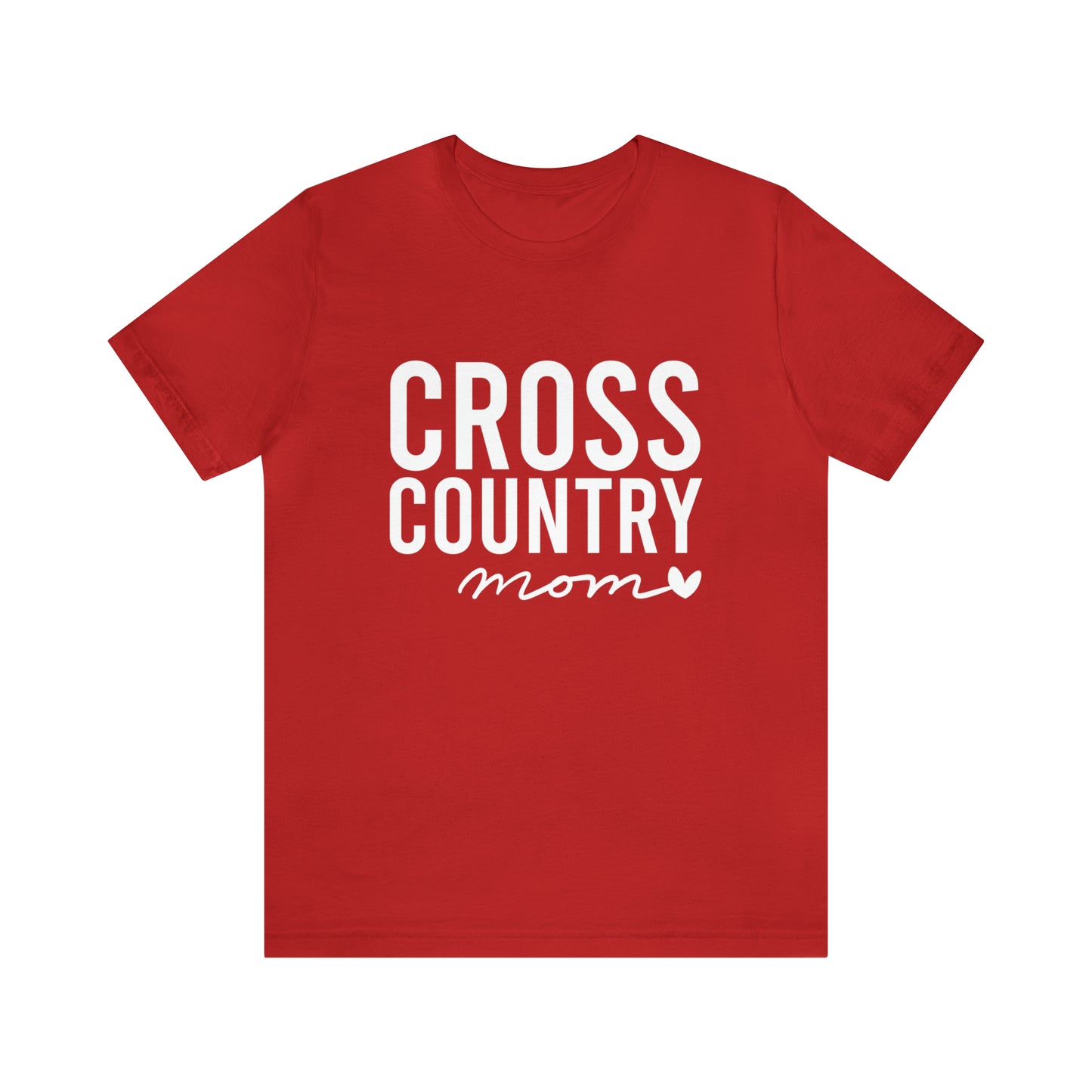 Cross Country Mom Short Sleeve Women's Tee