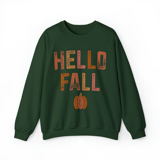 Hello Fall Crewneck Sweatshirt