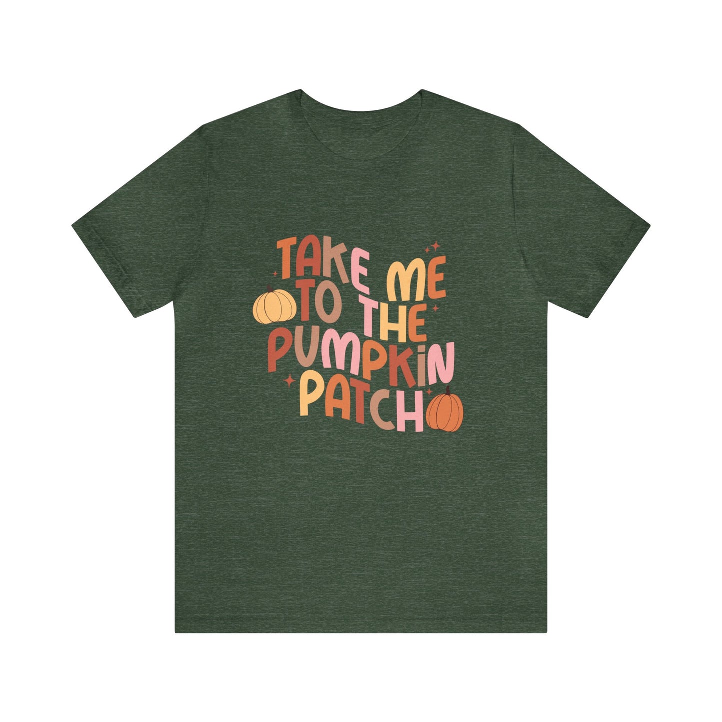 Take me to the pumpkin patch Women's Halloween Fall T-Shirt