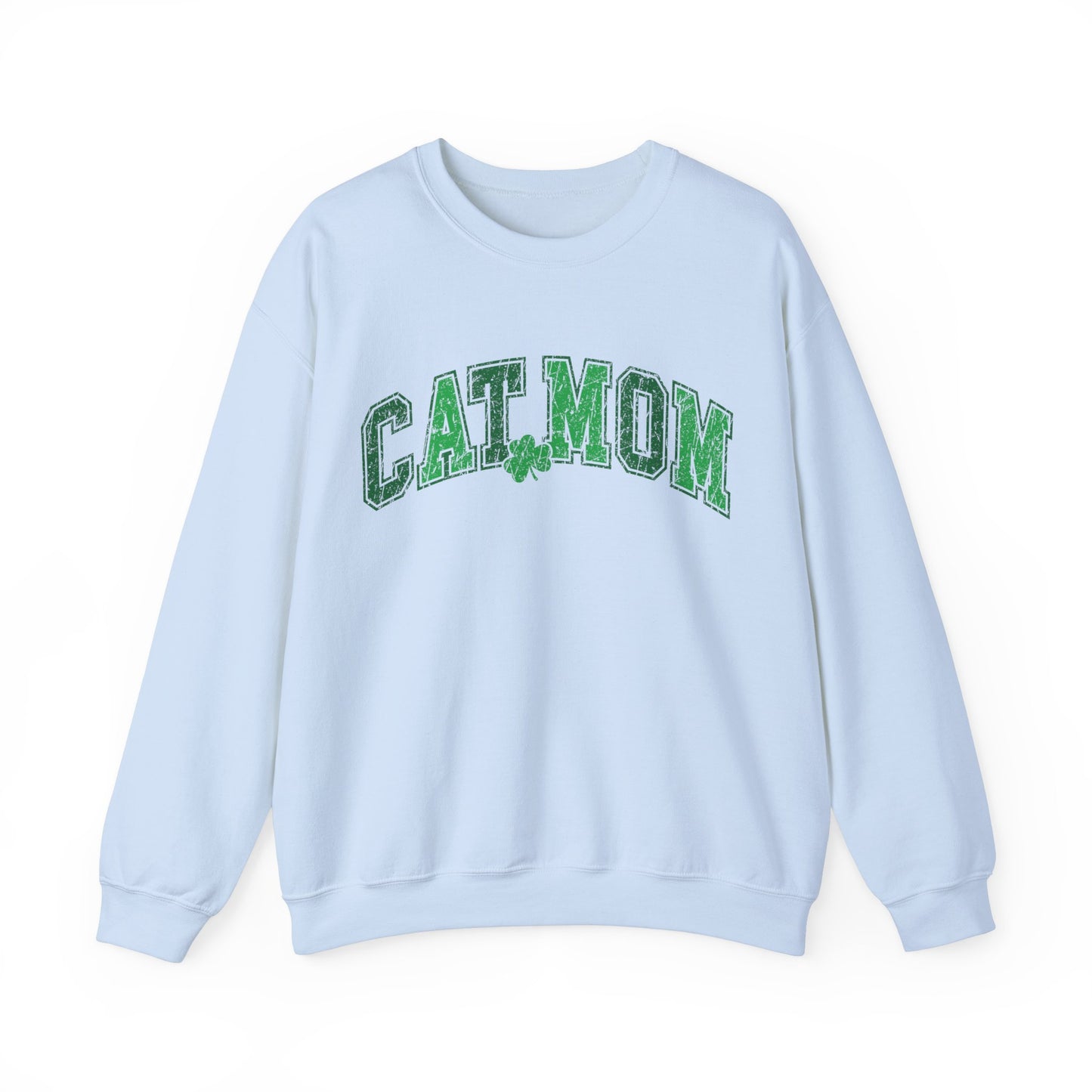 Cat Mom St. Patrick's Day Women's Sweatshirt