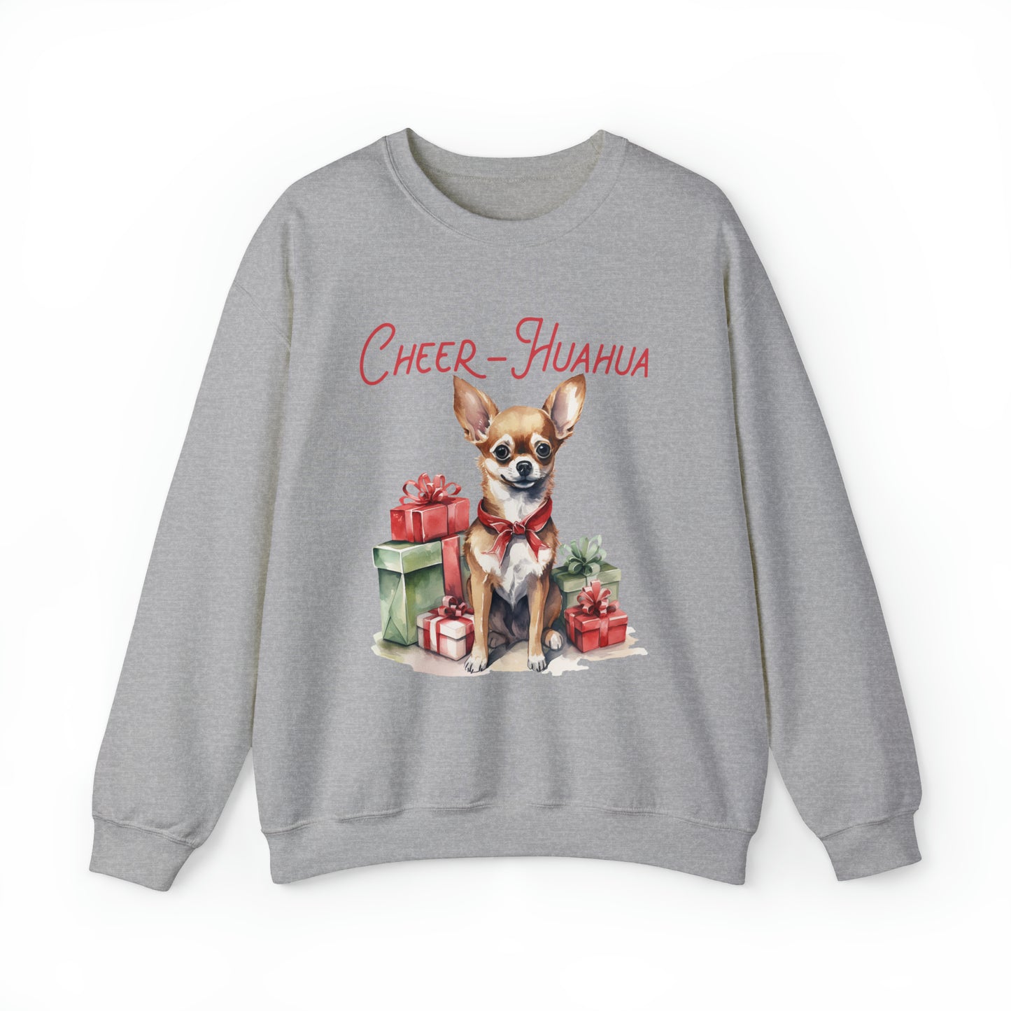 Chihuahua Christmas Crewneck Women's Sweatshirt