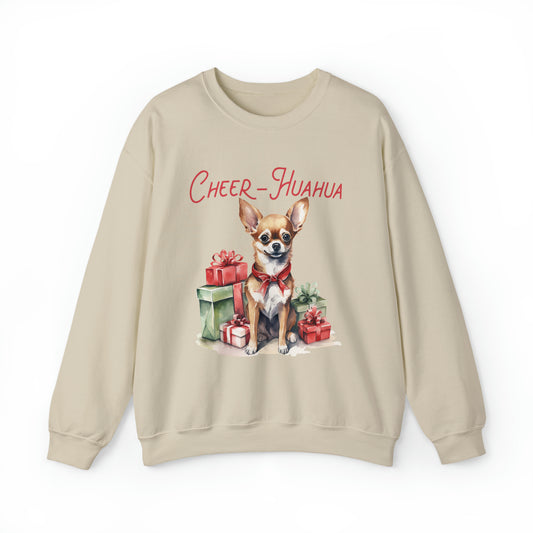 Chihuahua Christmas Crewneck Women's Sweatshirt