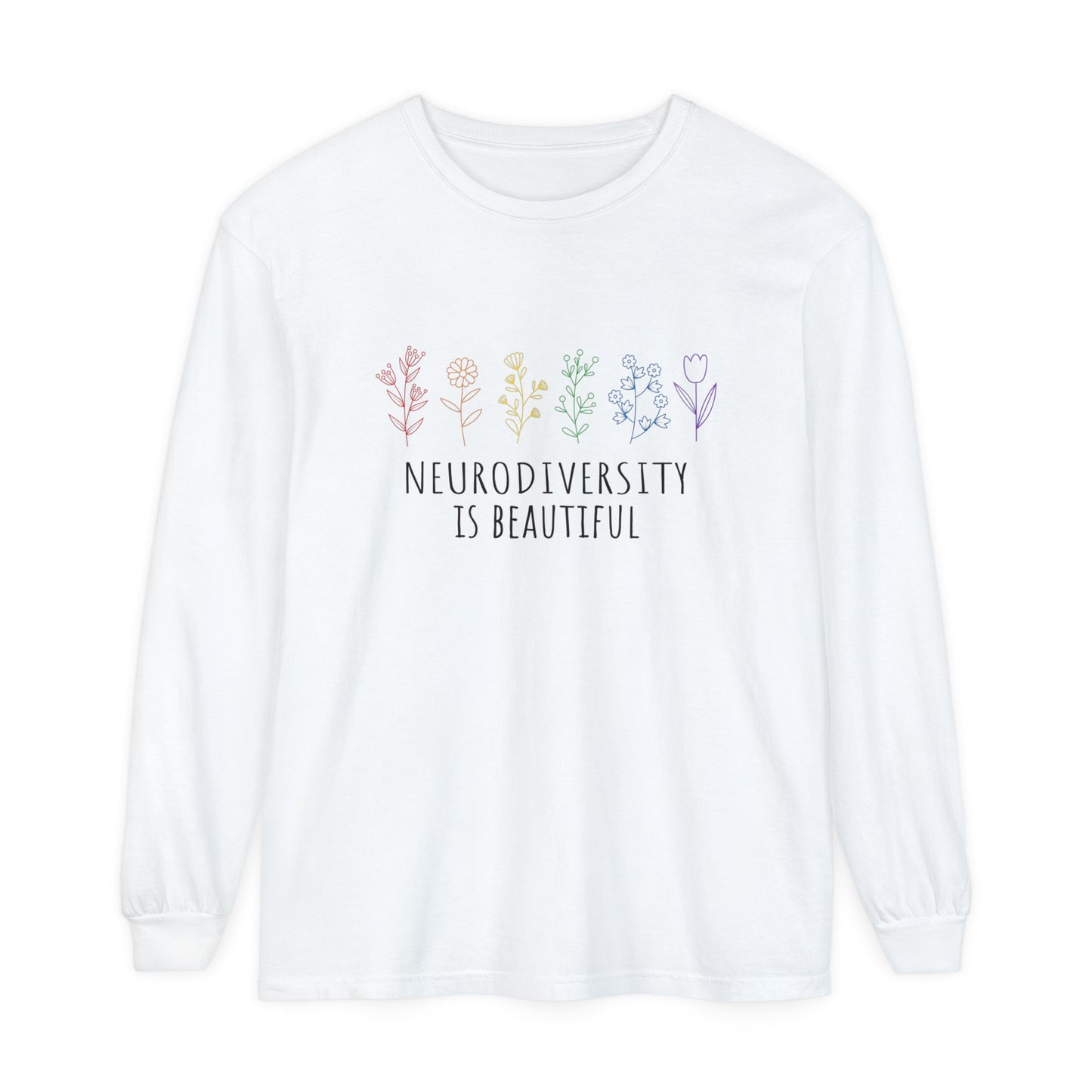 Neurodiversity is beautiful Women's Long Sleeve T-Shirt