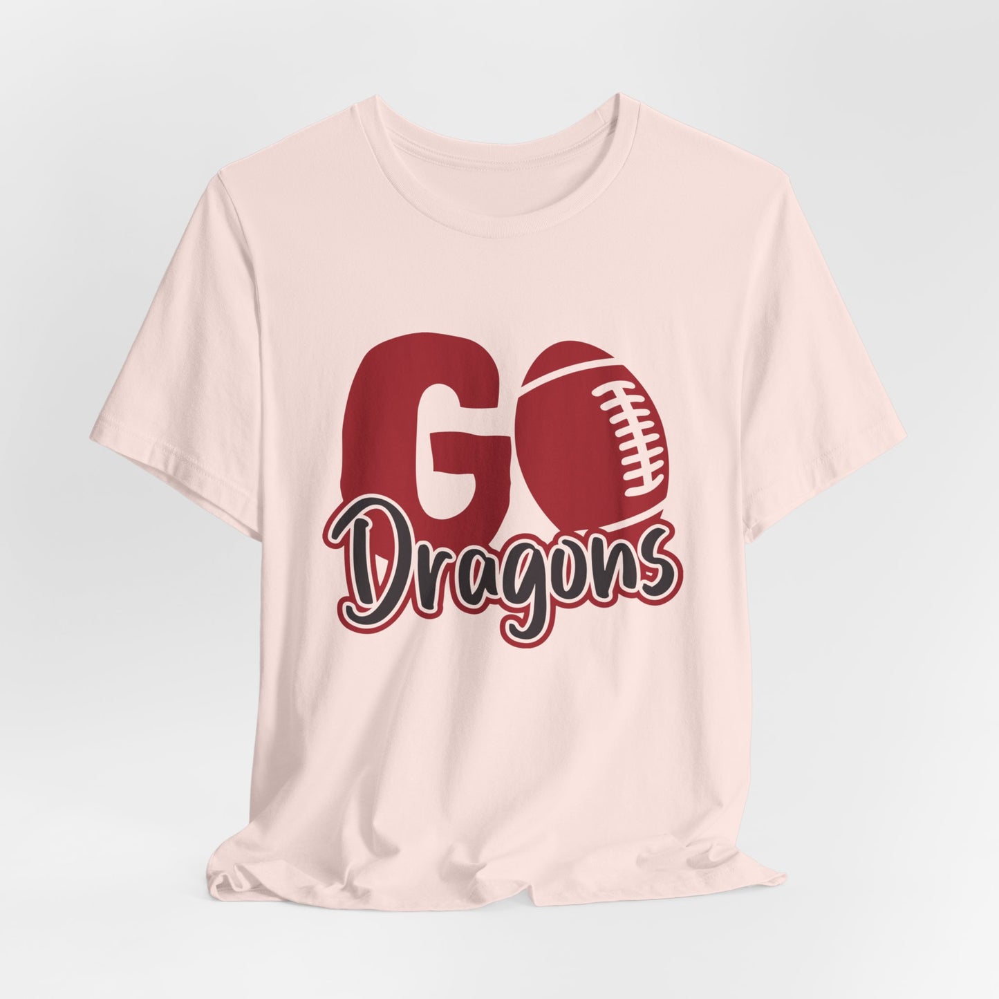 Go Dragons Adult Unisex Short Sleeve Tee