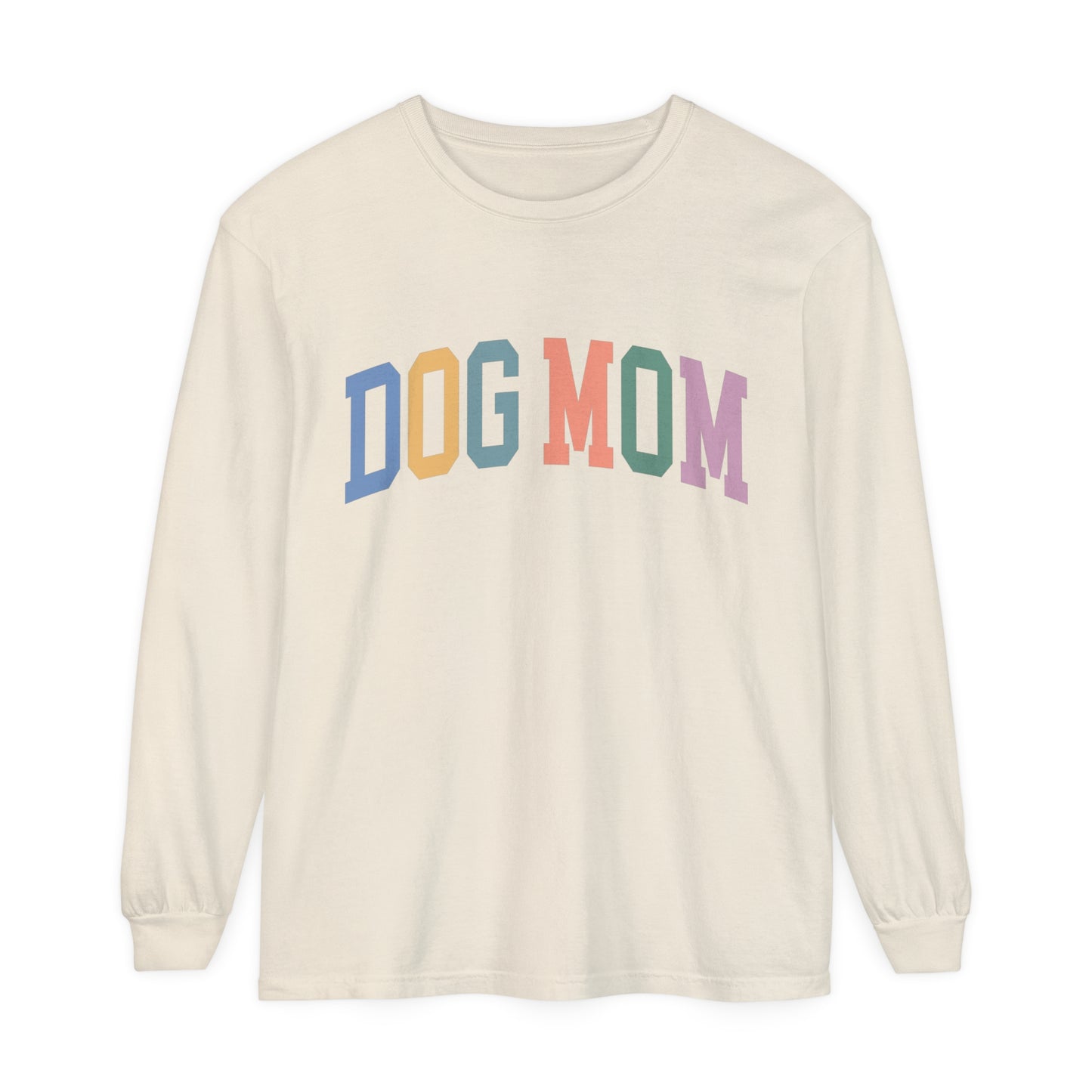 DOG Mom Women's Loose Long Sleeve T-Shirt