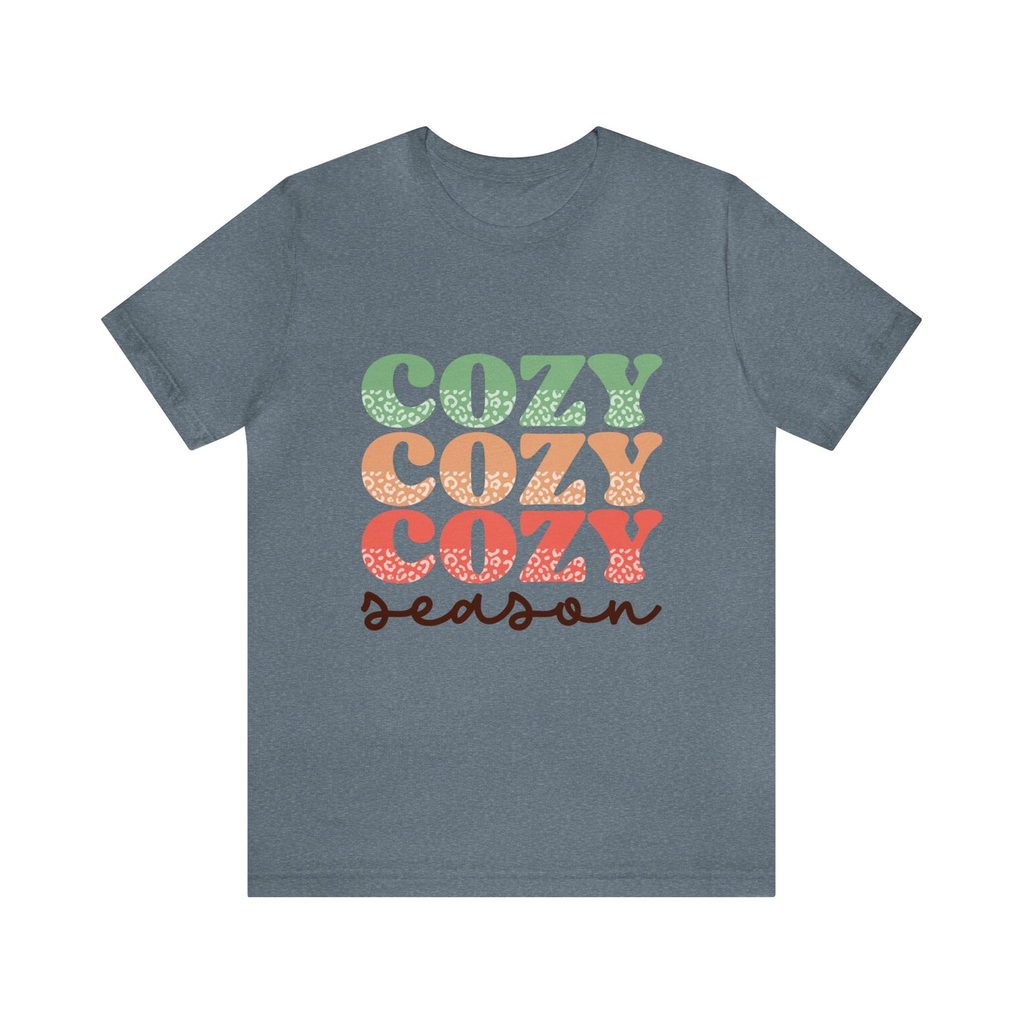 Cozy Season Women's Short Sleeve Christmas T Shirt