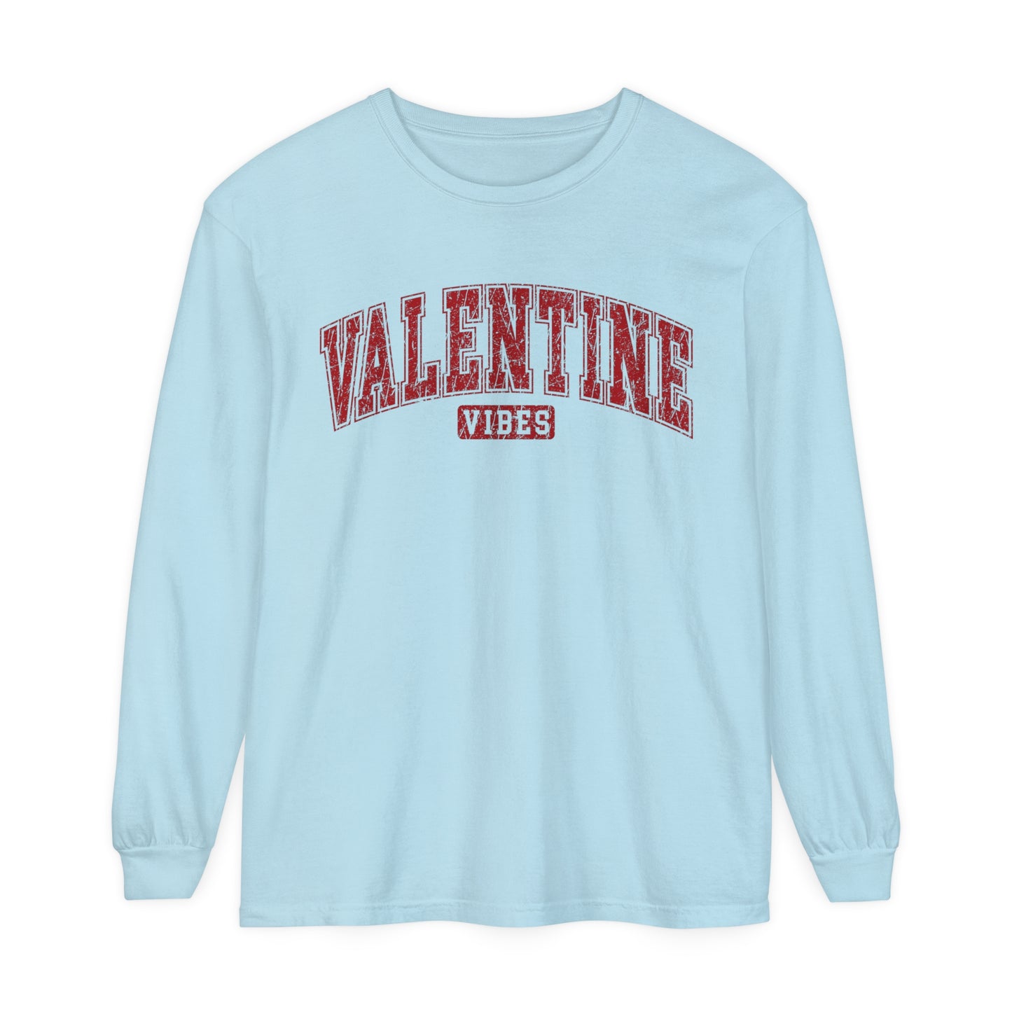 Valentine Vibes Women's Loose Long Sleeve T-Shirt