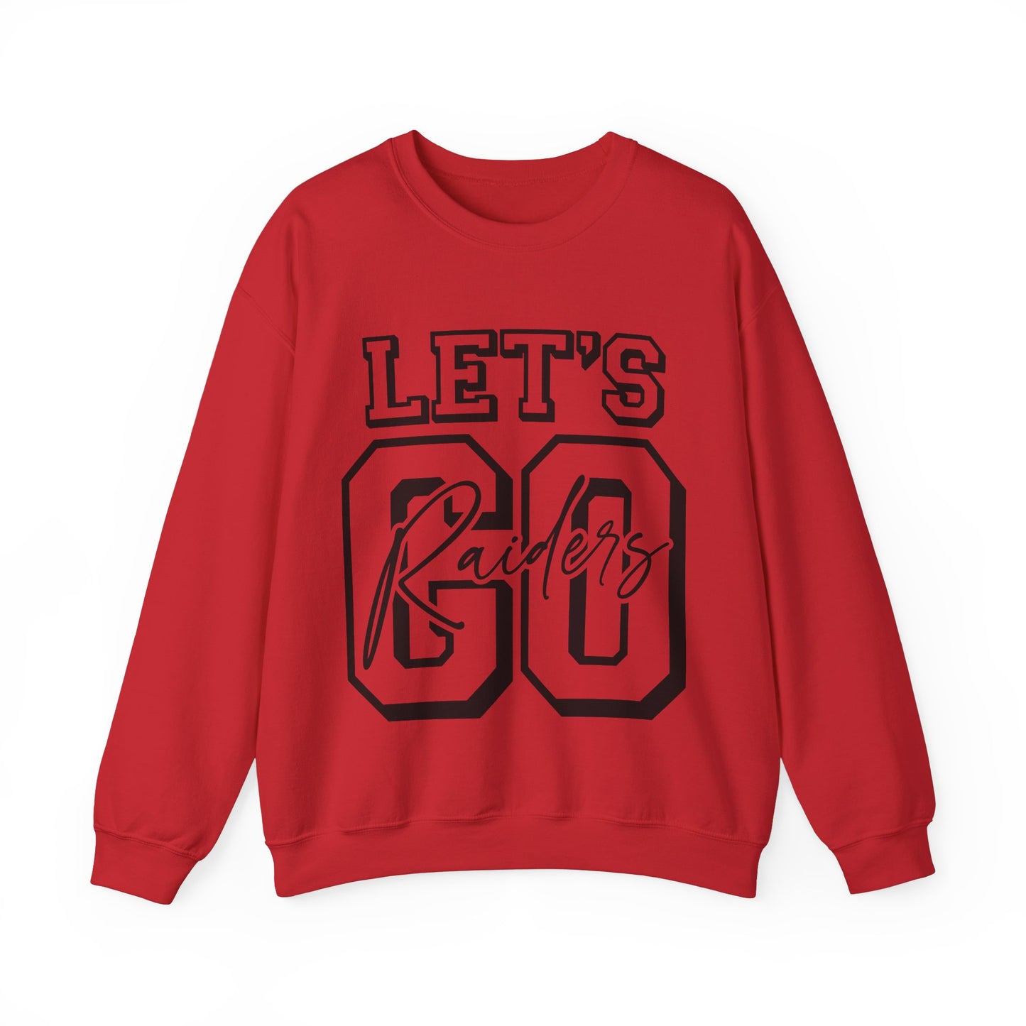 Let's Go Raiders Adult Unisex Crewneck Sweatshirt