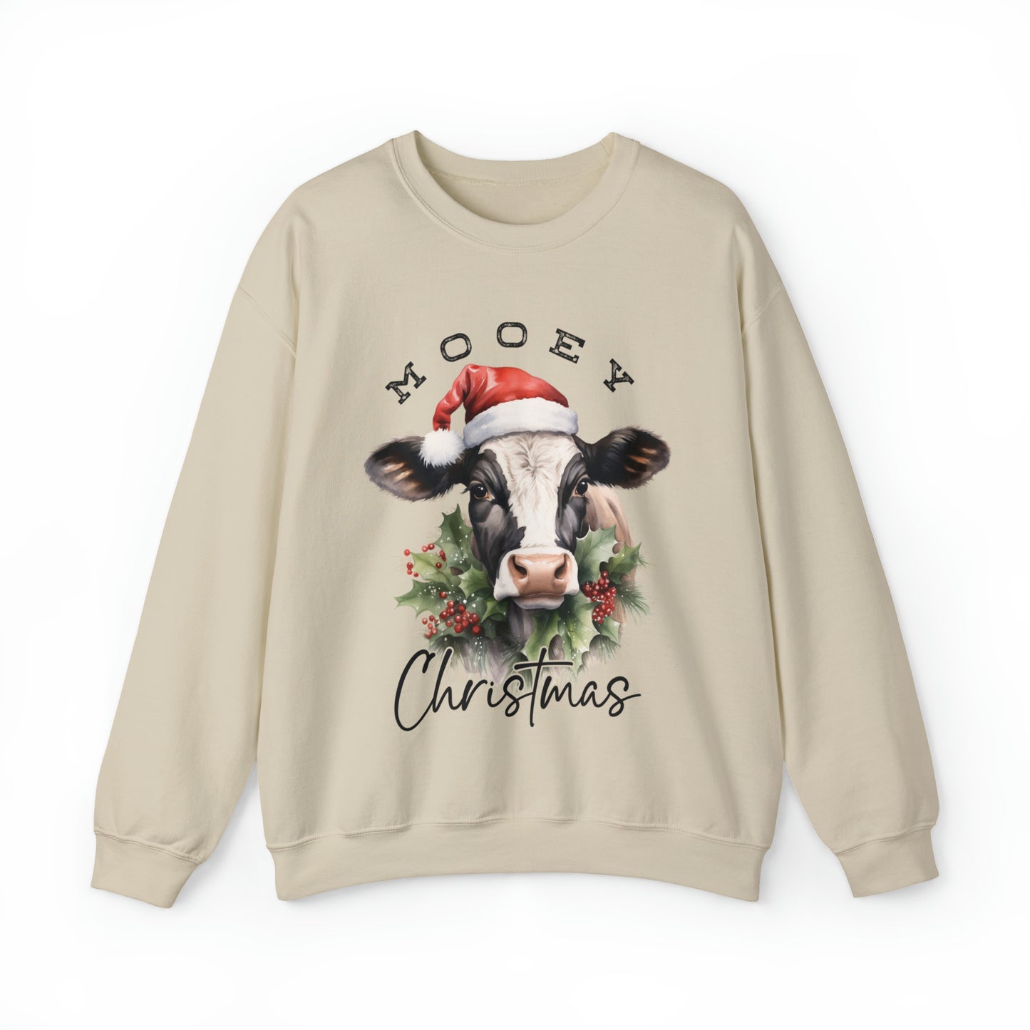 Mooey Farm Christmas Women's Christmas Crewneck Sweatshirt