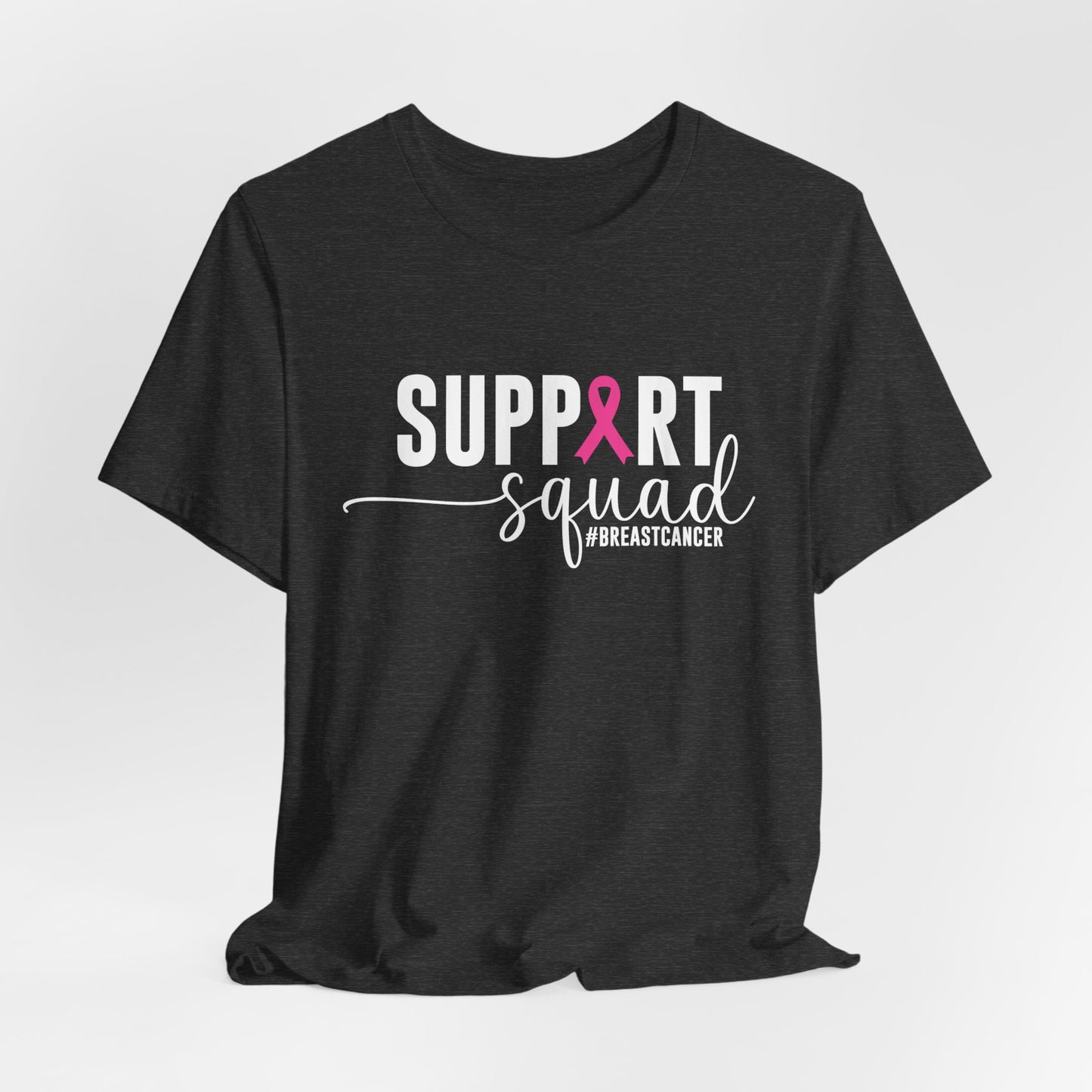 Women's Breast Cancer Support Squad Short Sleeve Tee