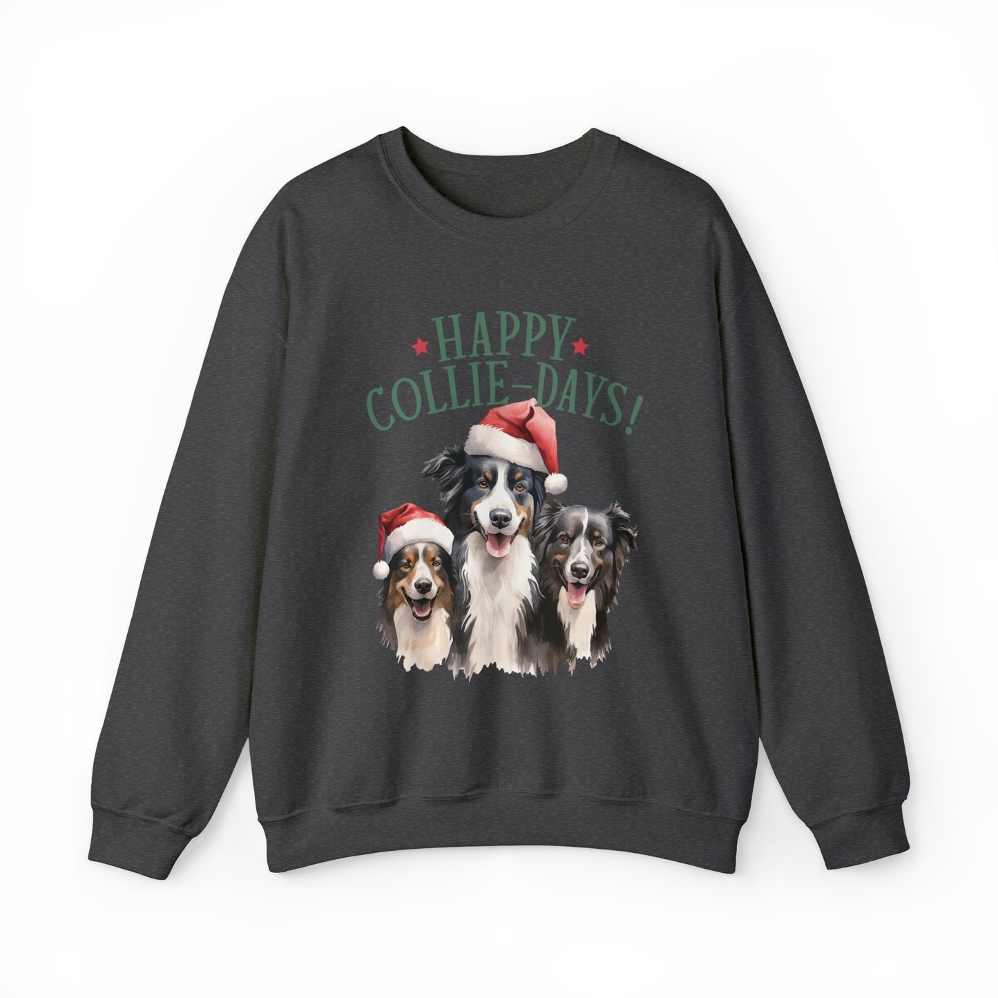 Happy Collie Days Crewneck Sweatshirt Women's