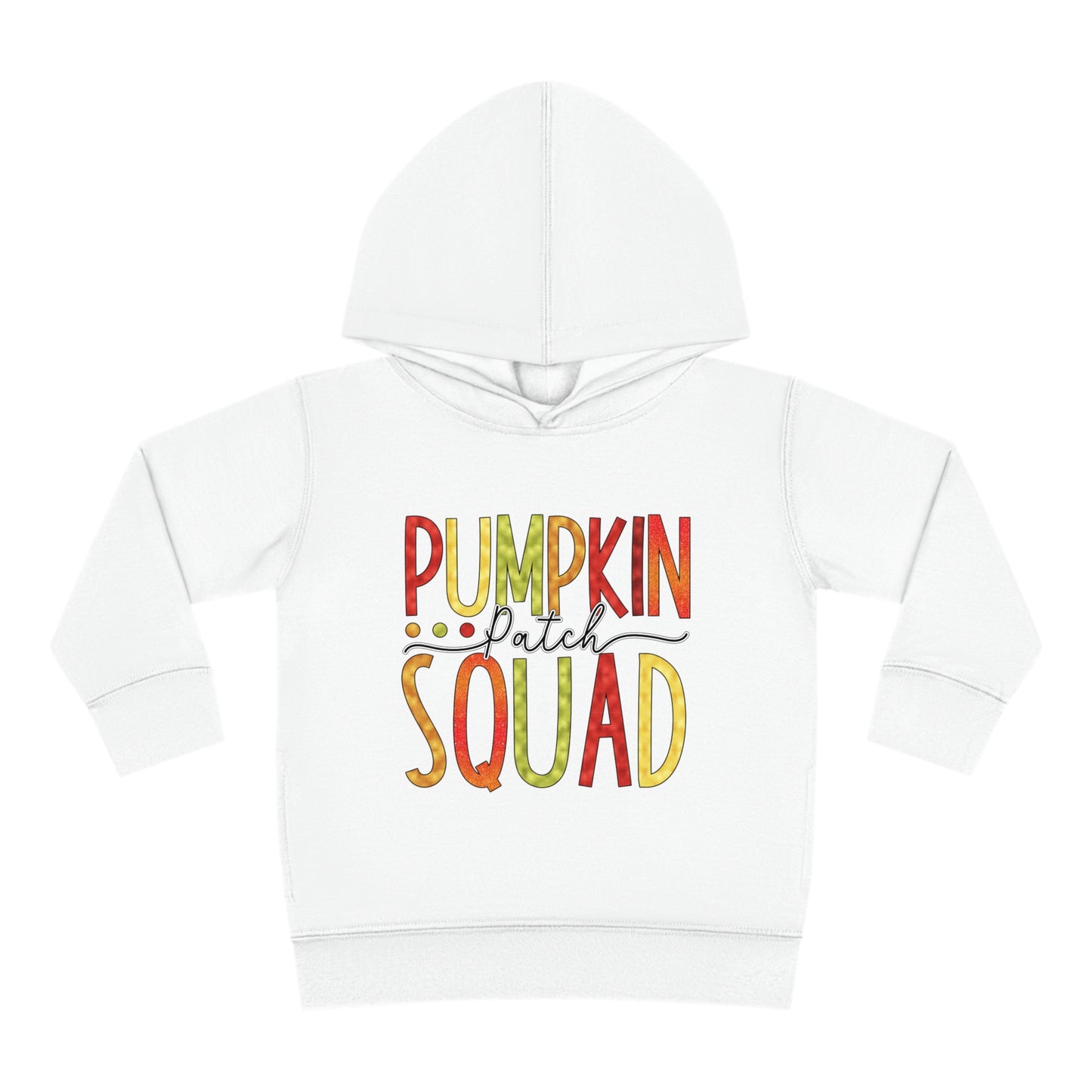 Style 6 Pumpkin Patch Squad Toddler Pullover Fleece Hoodie