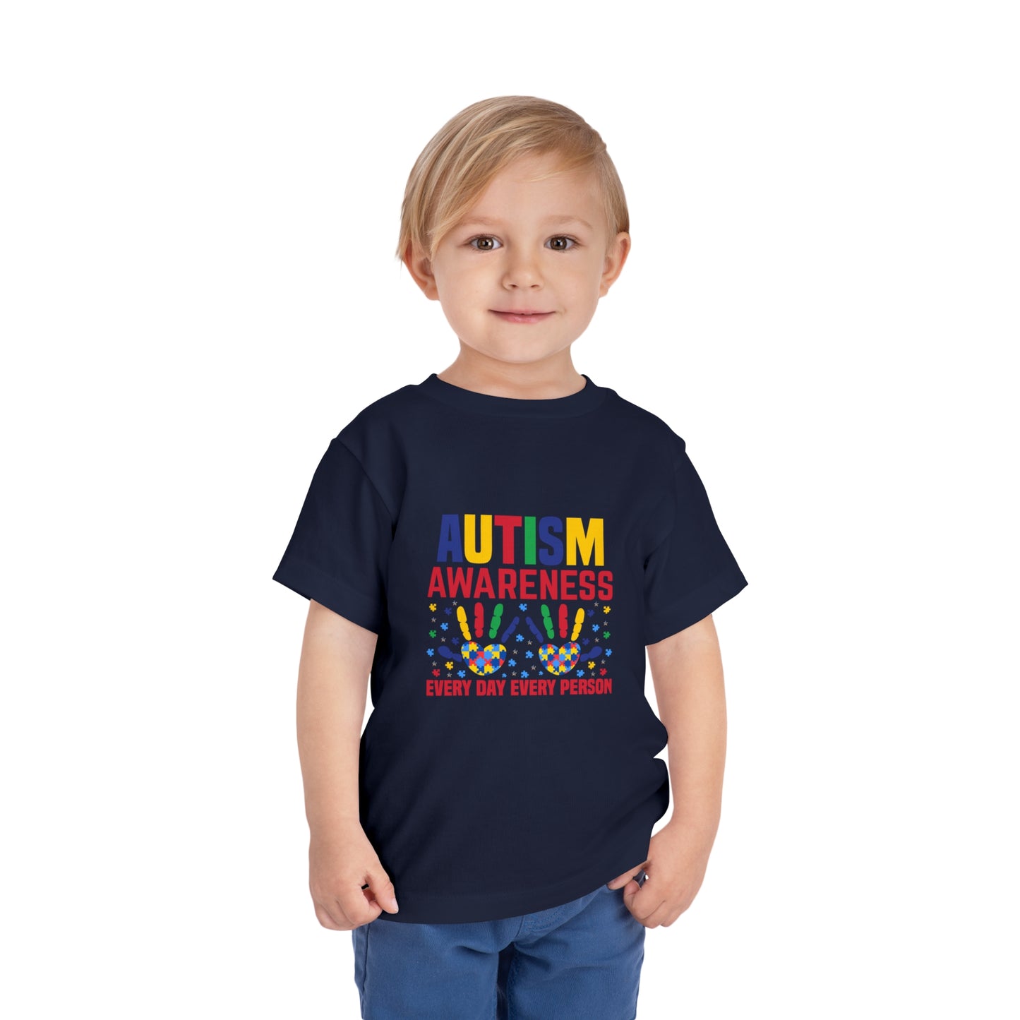 Autism Awareness Toddler Short Sleeve Tee