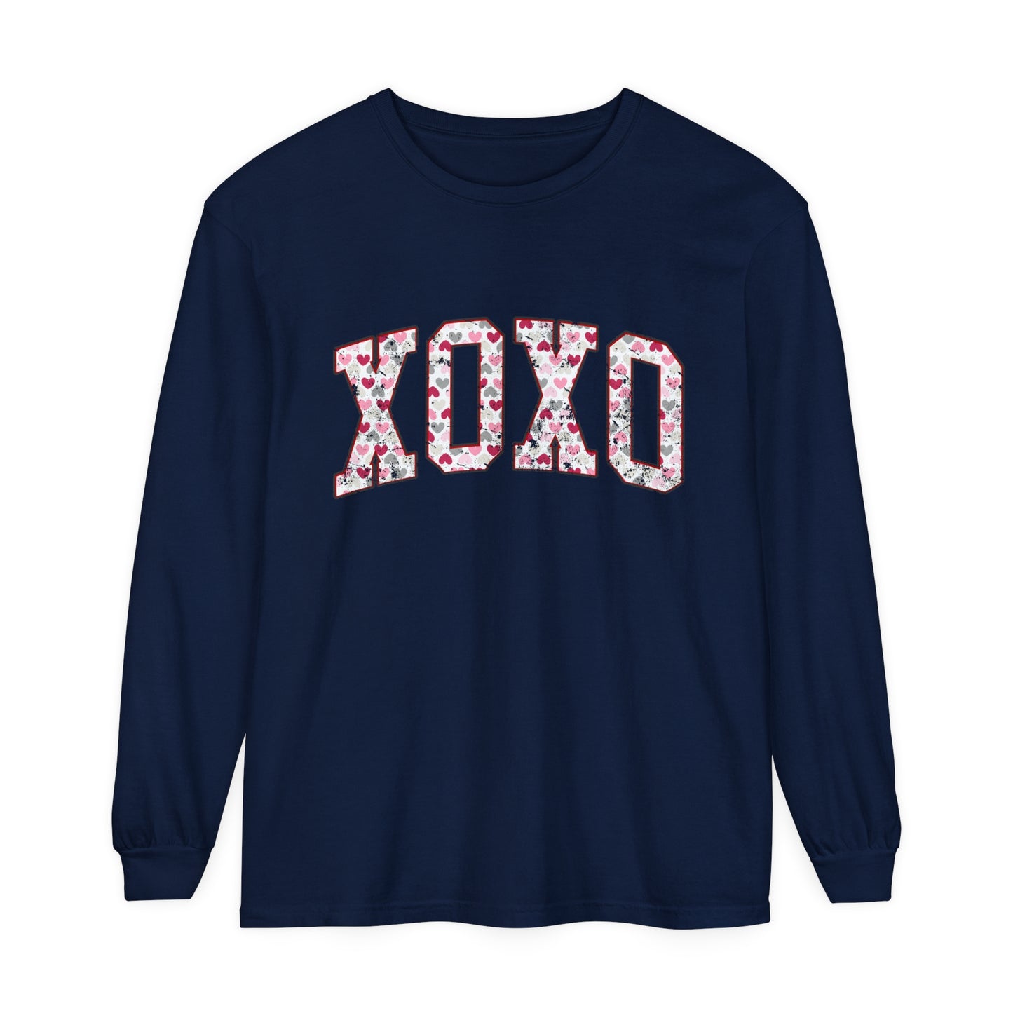 XOXO Valentine's Day Women's  Loose Long Sleeve T-Shirt