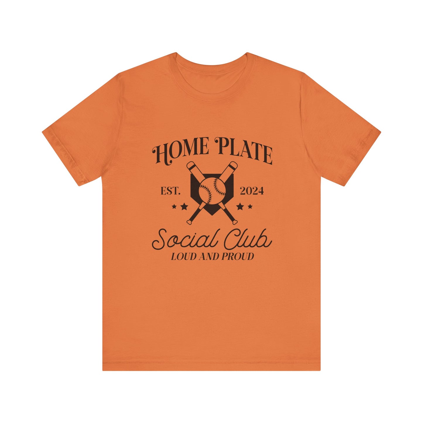 Home Plate Social Club Women's Tshirt  Short Sleeve Tee