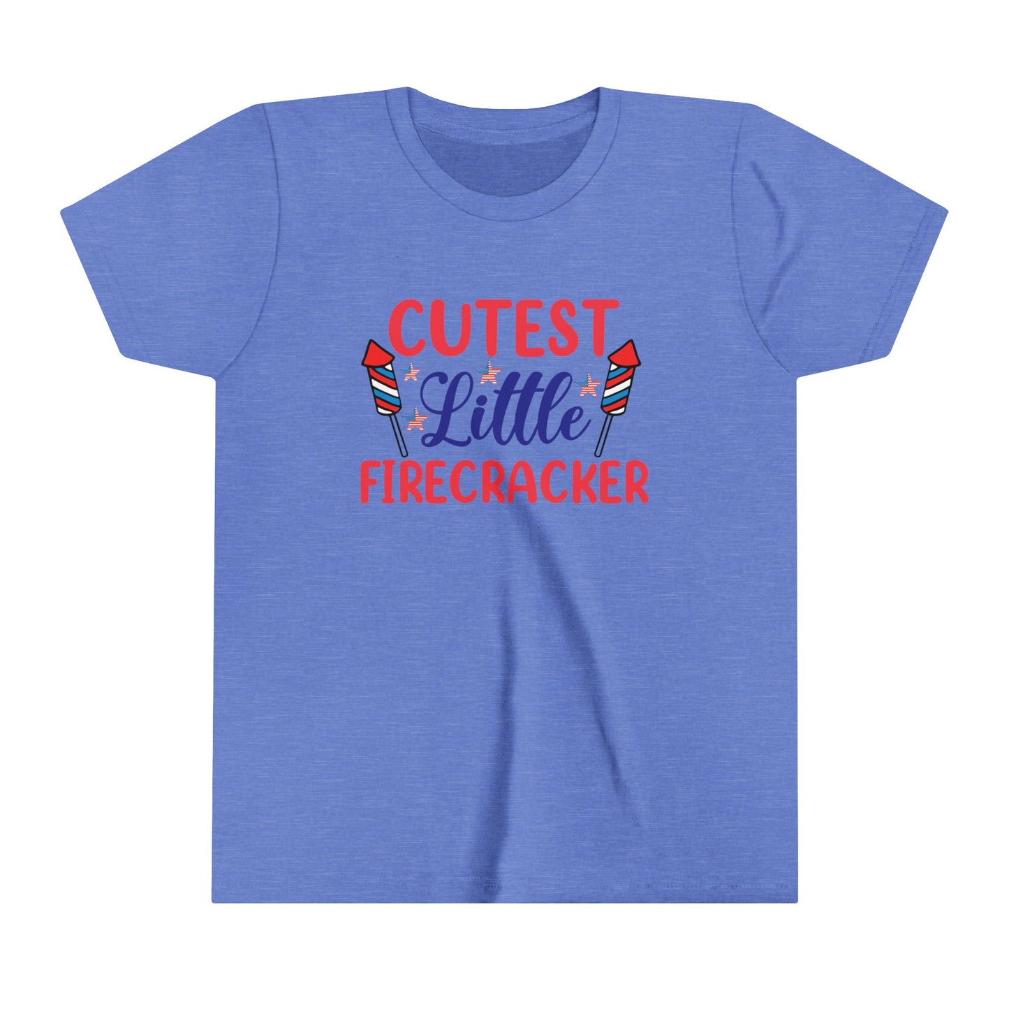 Cutest Little Firecracker 4th of July USA Youth Shirt