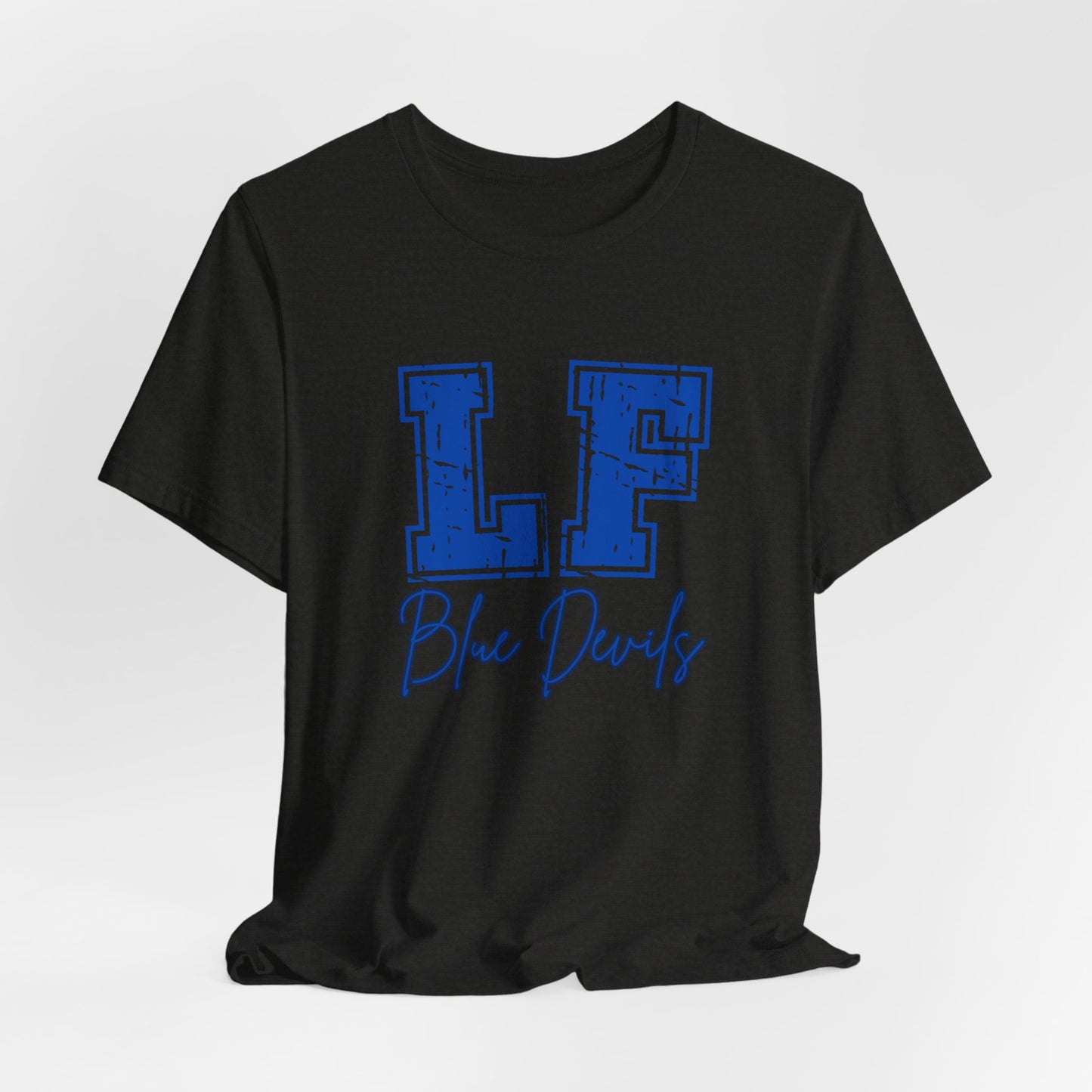 Lake Fenton Blue Devils Adult Unisex Short Sleeve Tee