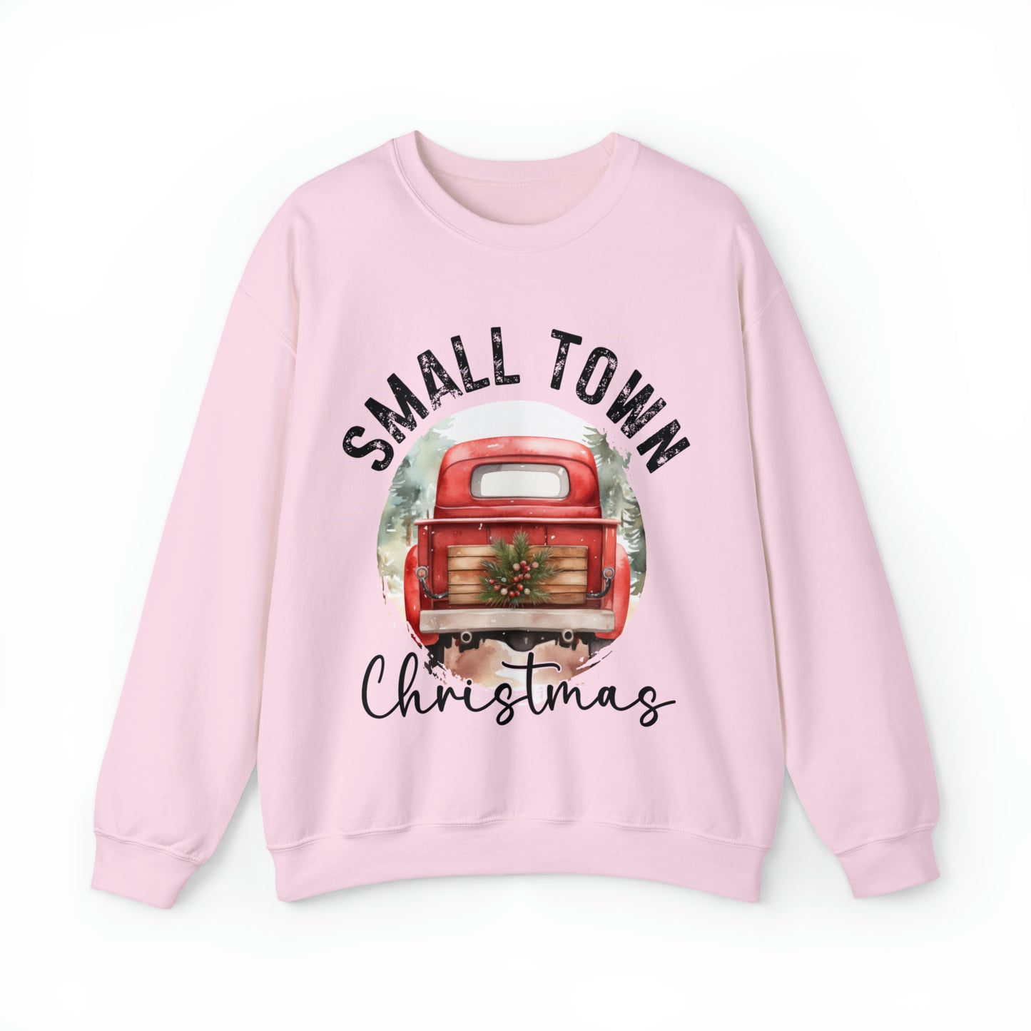 Small Town Christmas Women's Crewneck Sweatshirt