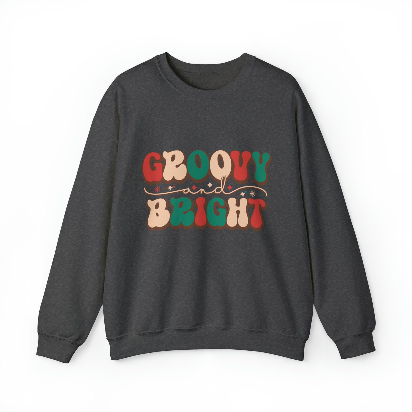 Groovy and Bright Women's Christmas Sweatshirt