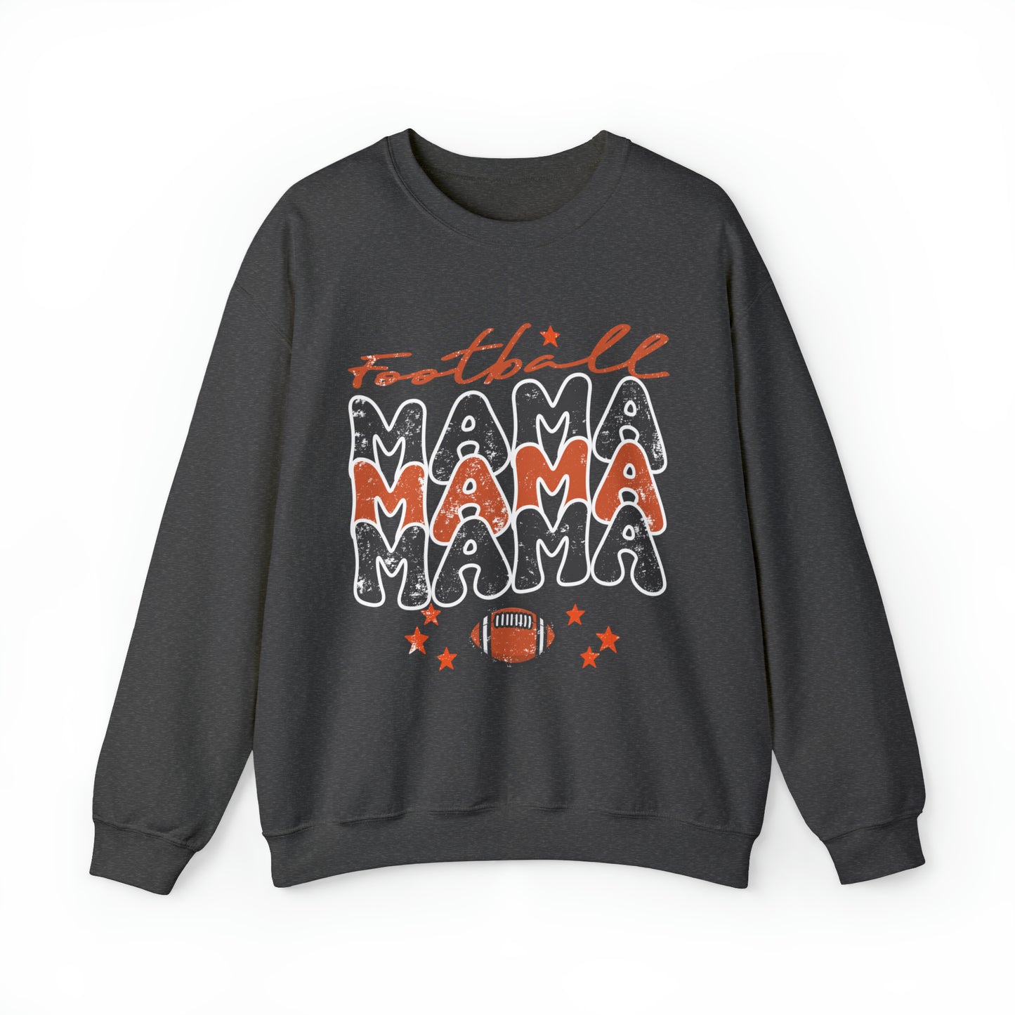 Football Women's Mama Crewneck Sweatshirt