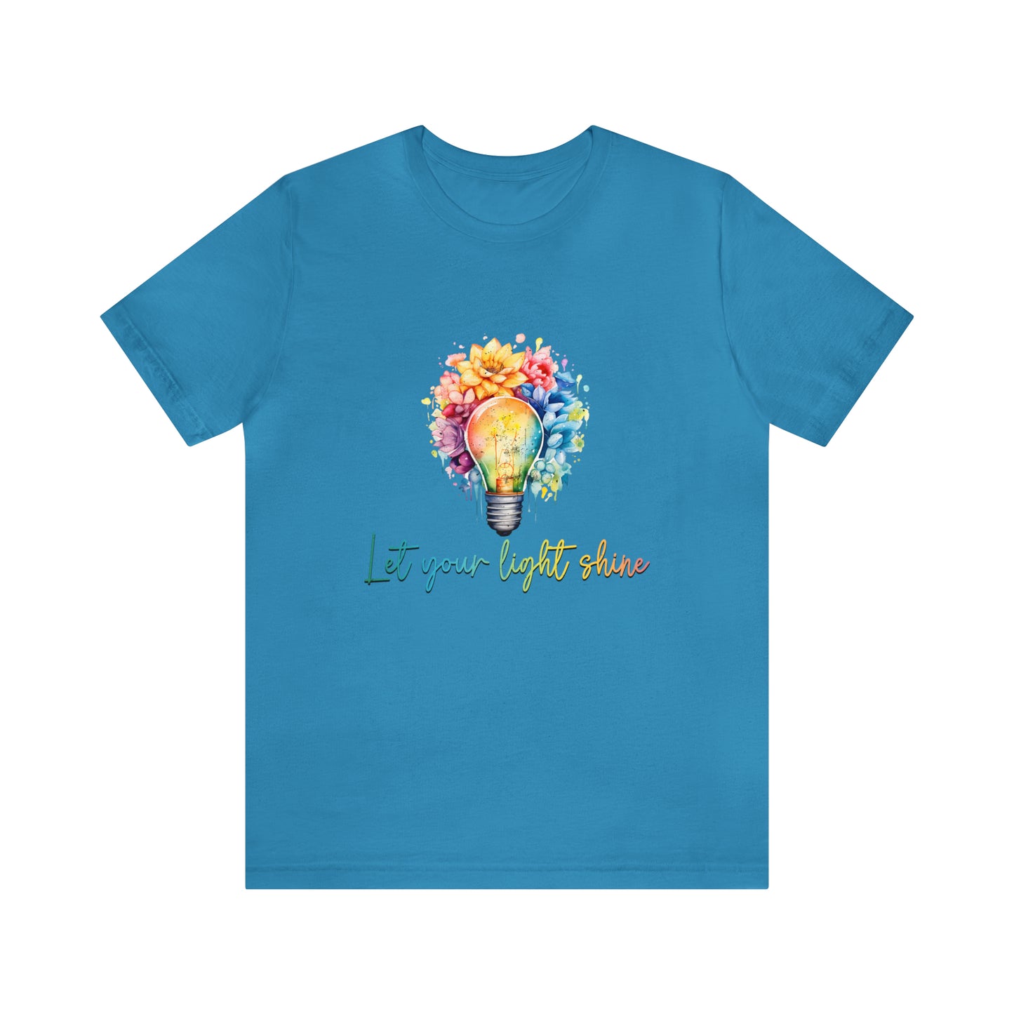 Let your light shine autism advocate Short Sleeve Women's Tee