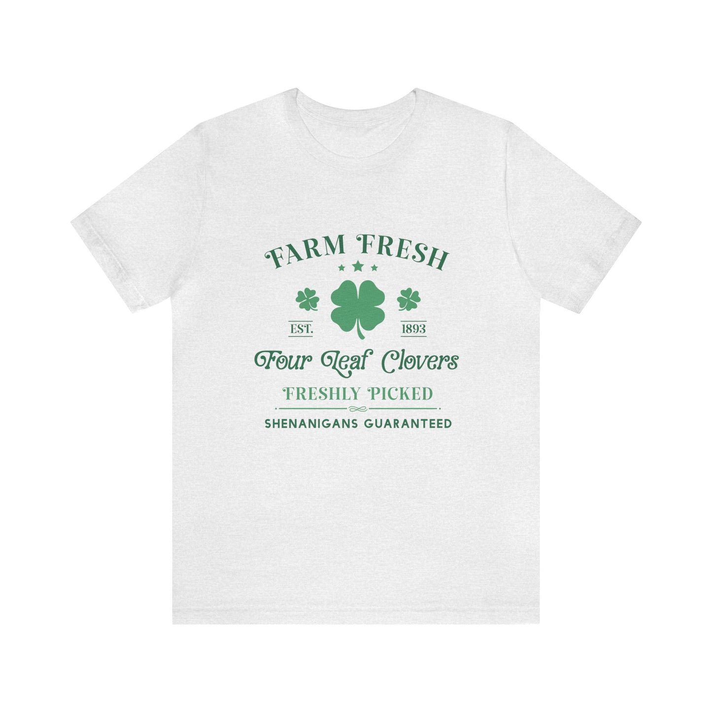 St. Patrick's Day Farm Fresh Clovers Women's Tshirt