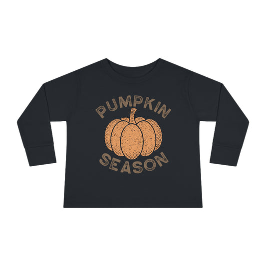 Pumpkin Season Toddler Long Sleeve Tee