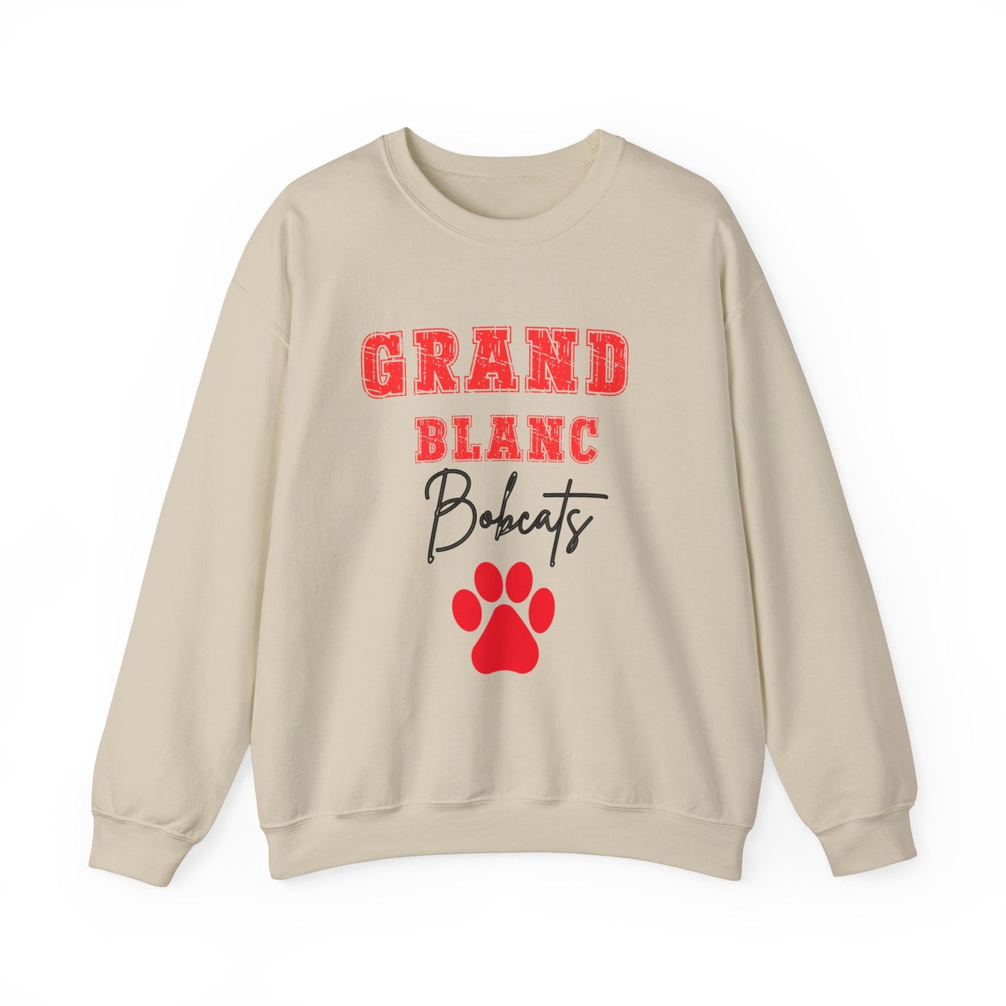 Grand Blanc Bobcats Adult Unisex Crewneck Sweatshirt