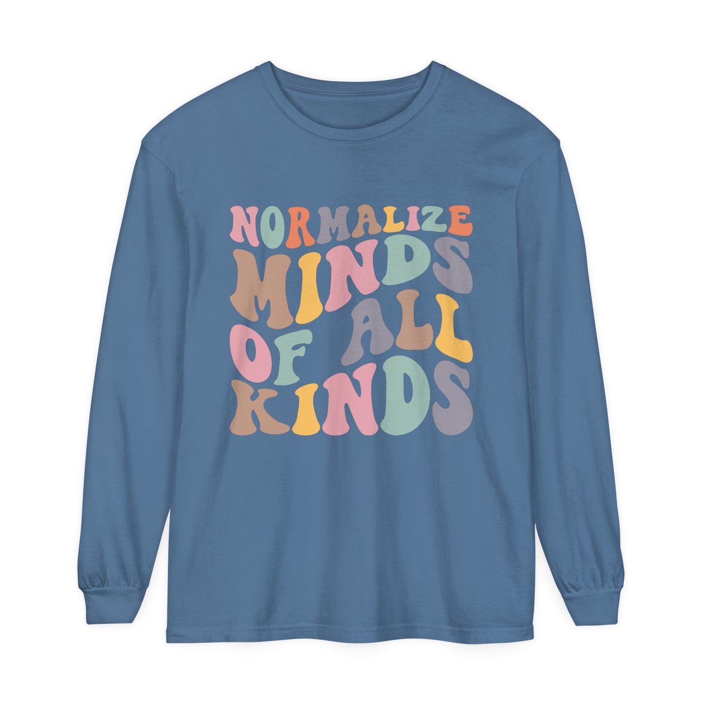 Normalize Minds of all kinds Neurodiversity Women's Long Sleeve T-Shirt