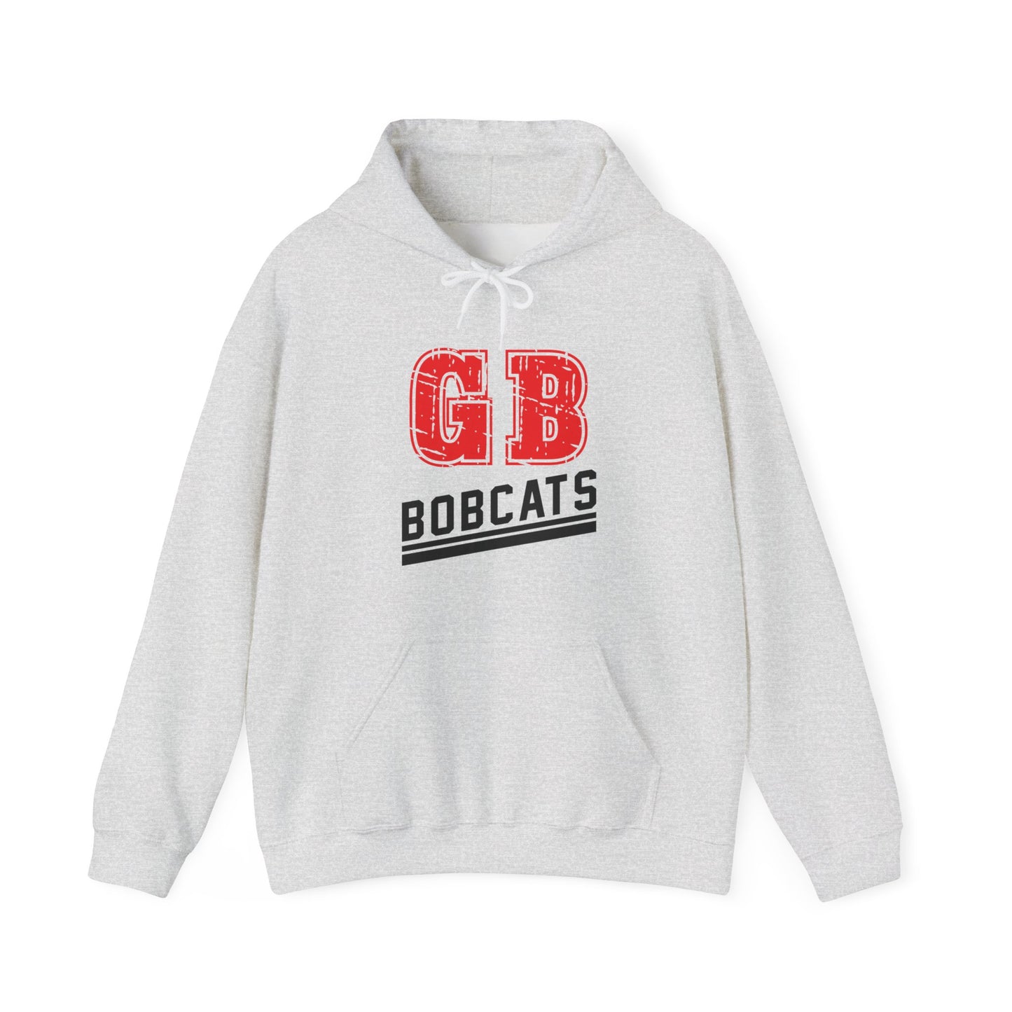 GB Bobcats Football Adult Unisex Heavy Blend™ Hooded Sweatshirt