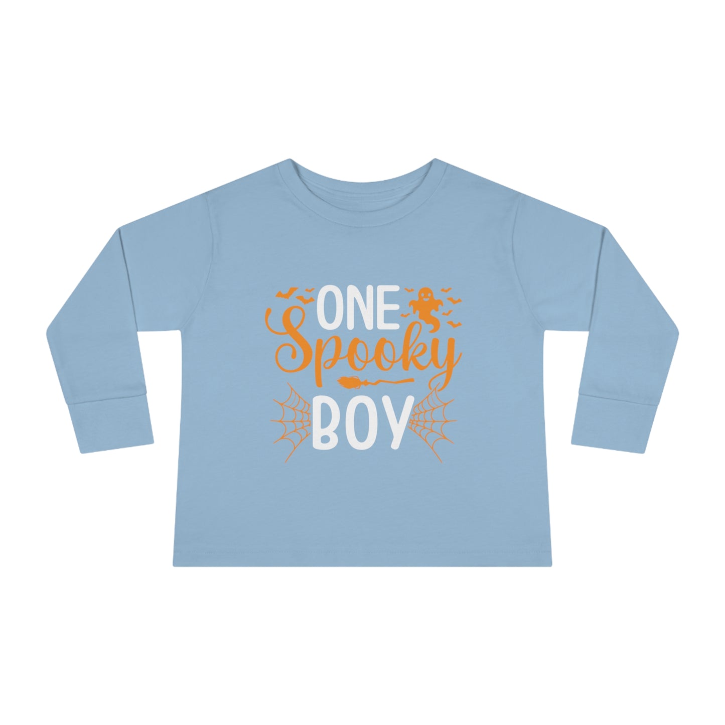 One Spooky Boy Toddler Long Sleeve Tee