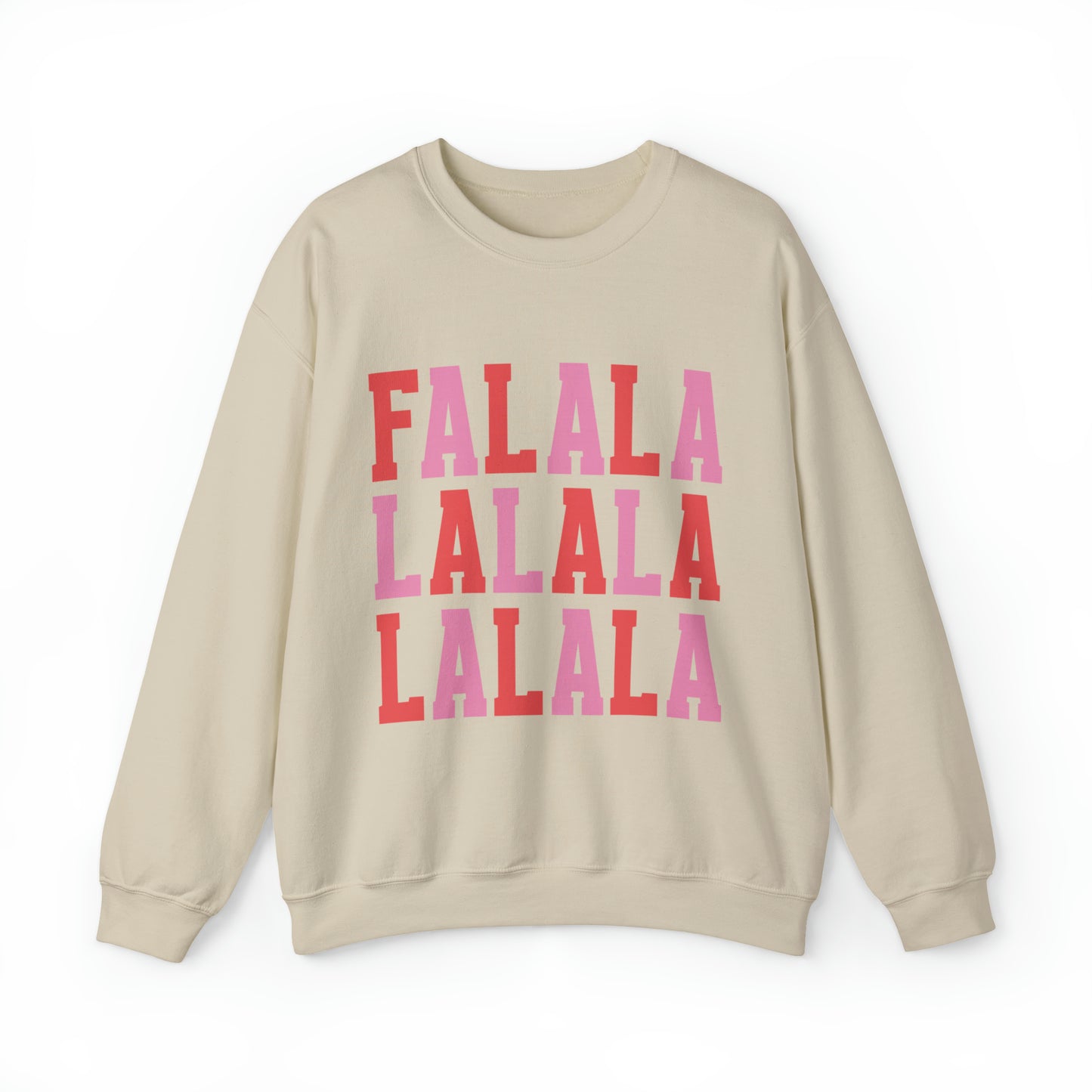 FALALALA Women's Christmas Crewneck Sweatshirt